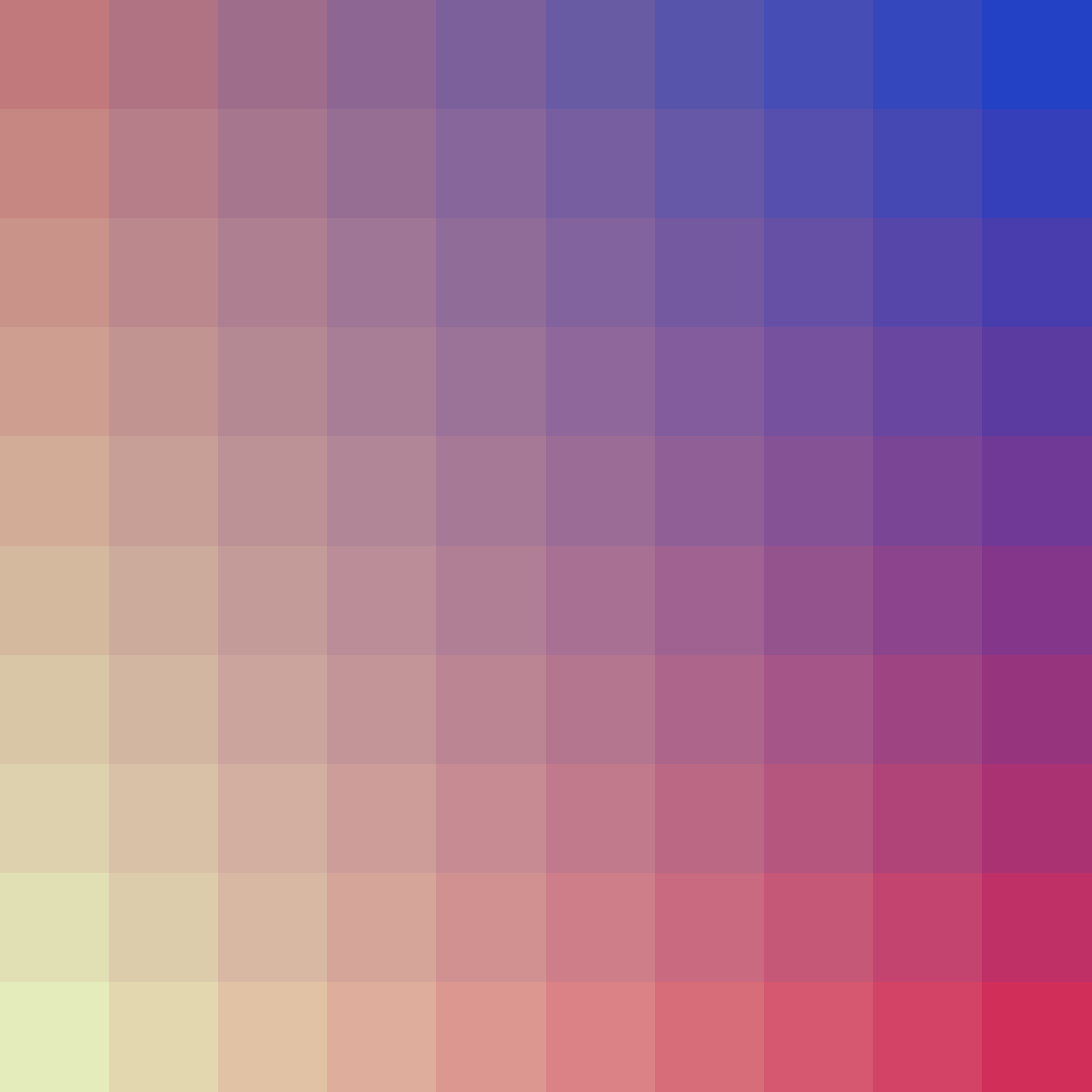 Art Blocks - Art Blocks v2 - Color Study #1218 - NFT # 16001218