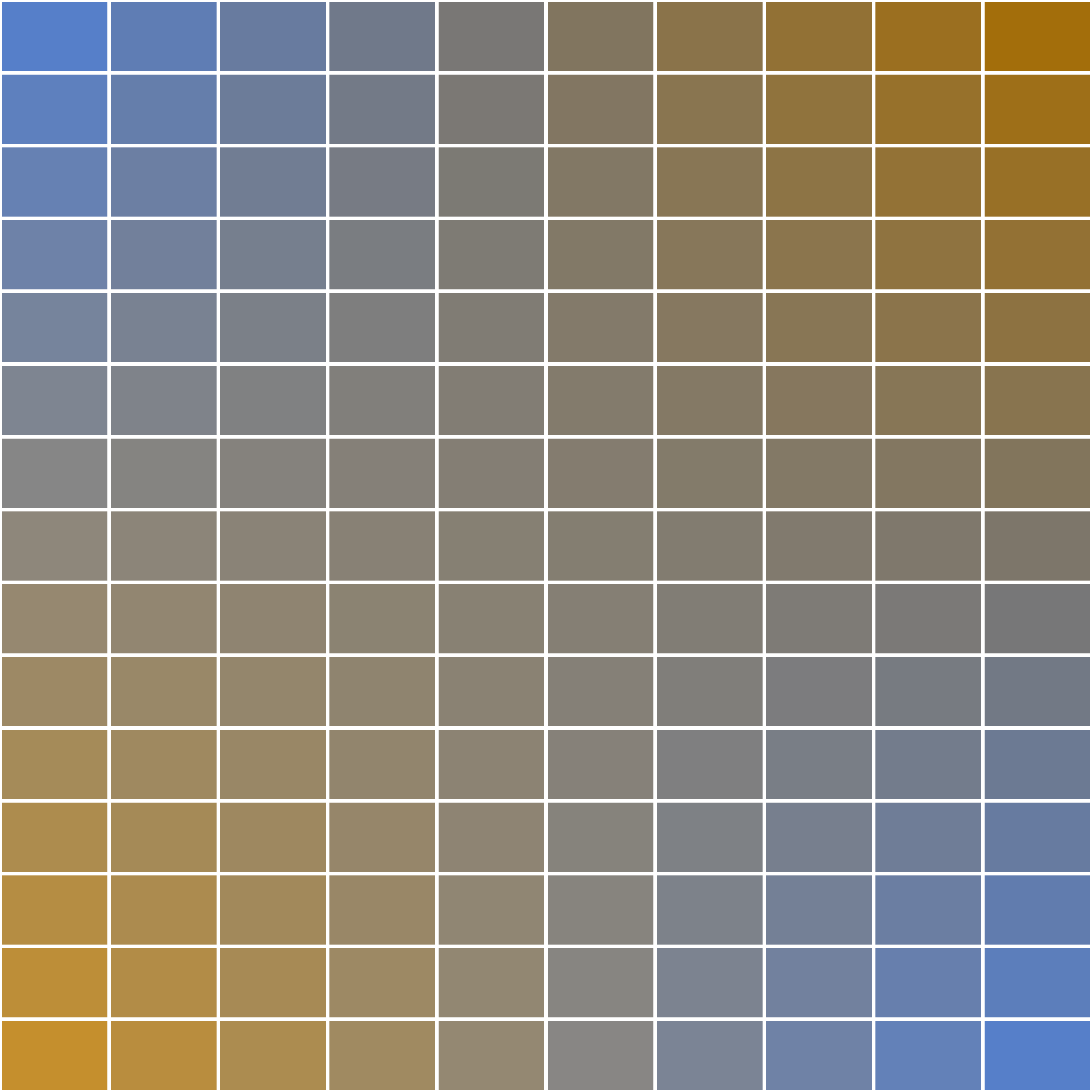 Art Blocks - Art Blocks v2 - Color Study #1274 - NFT # 16001274