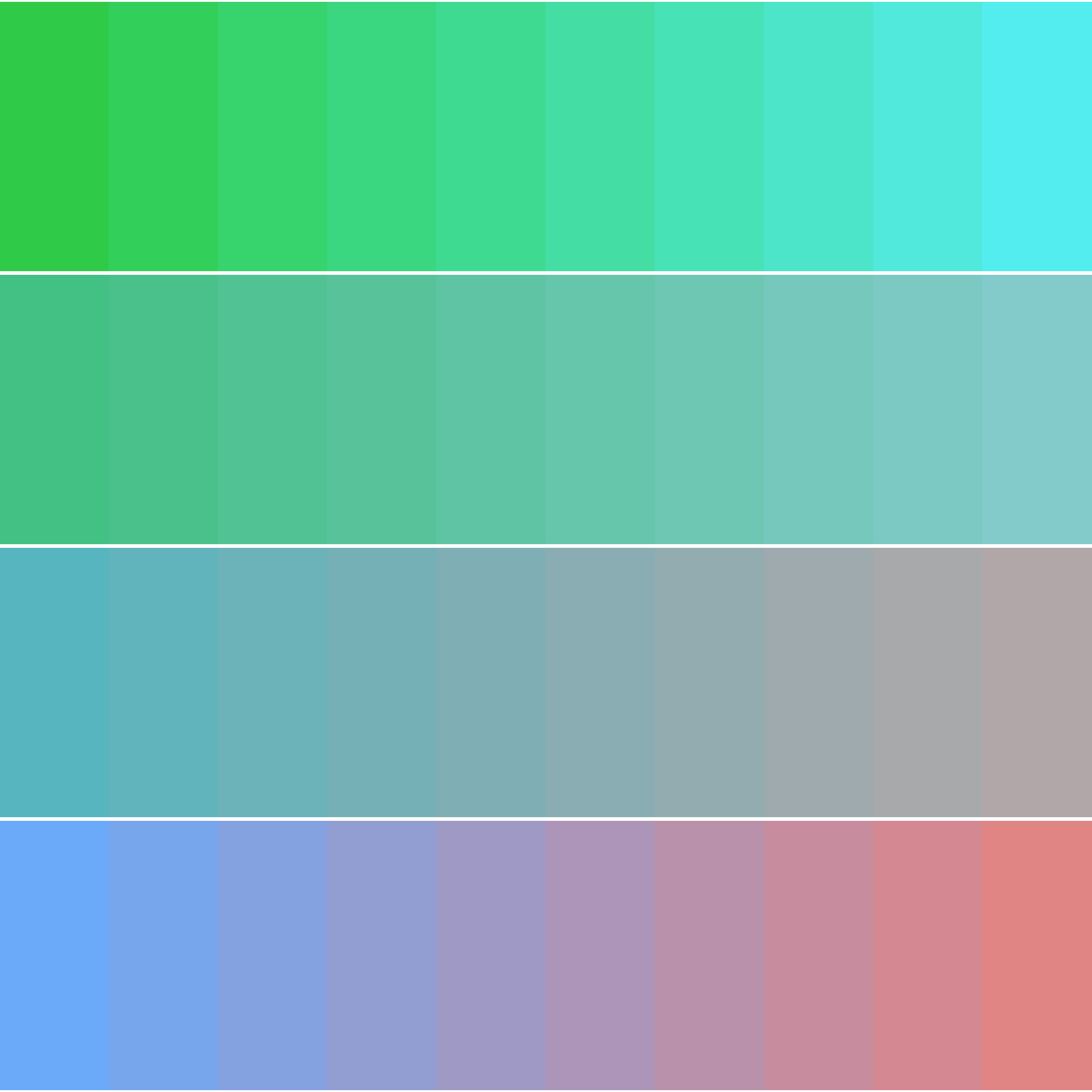 Art Blocks - Art Blocks v2 - Color Study #1293 - NFT # 16001293