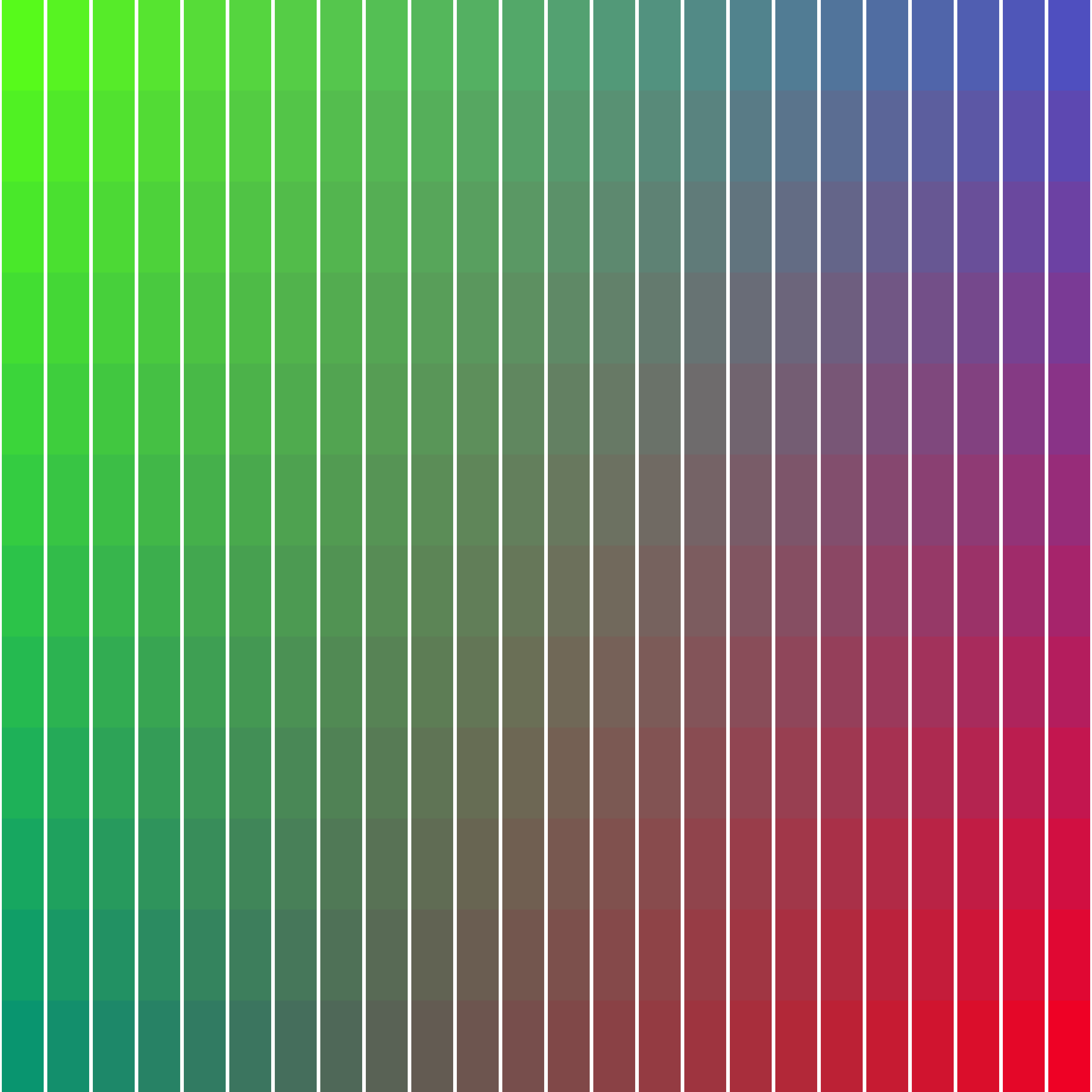 Art Blocks - Art Blocks v2 - Color Study #1296 - NFT # 16001296