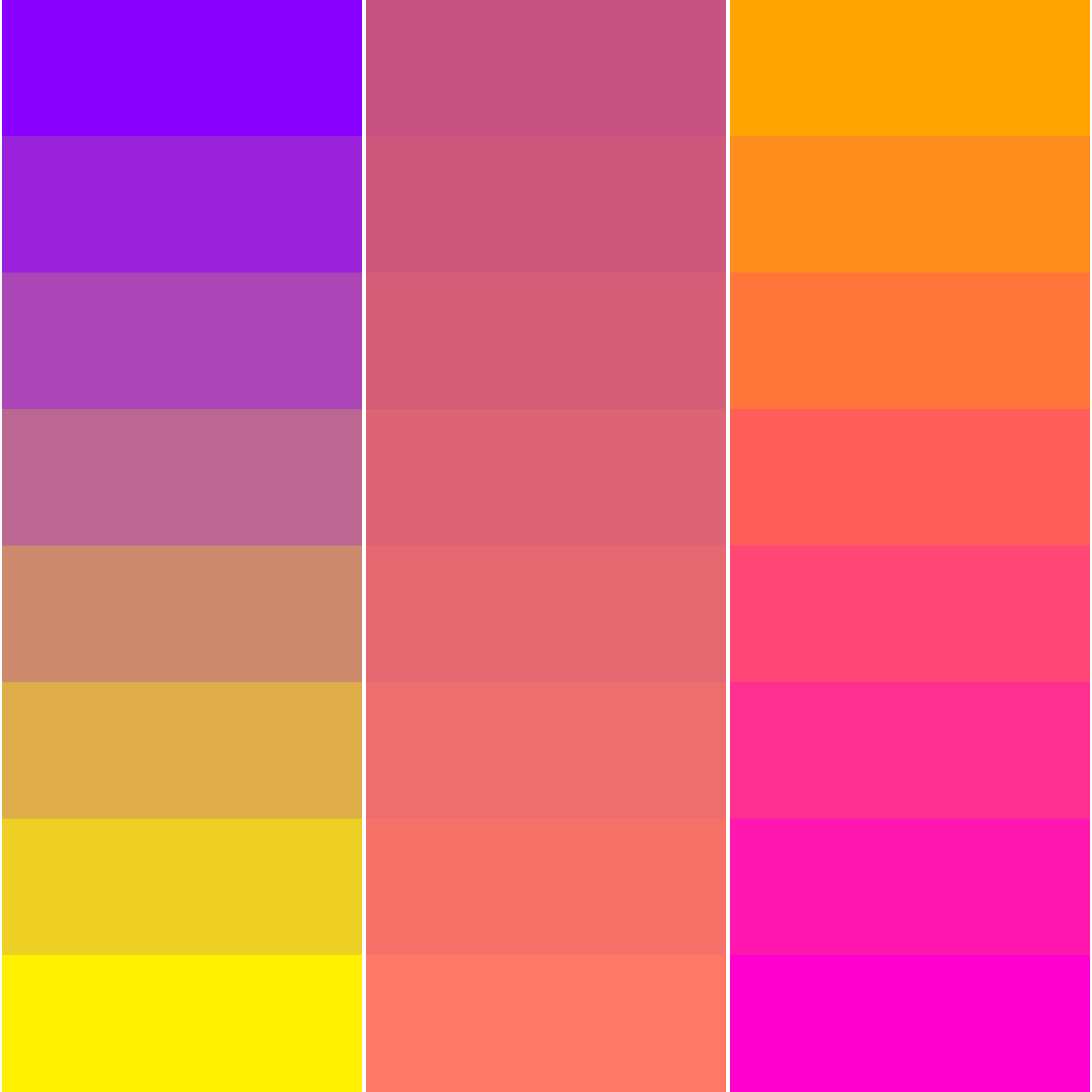 Art Blocks - Art Blocks v2 - Color Study #1307 - NFT # 16001307