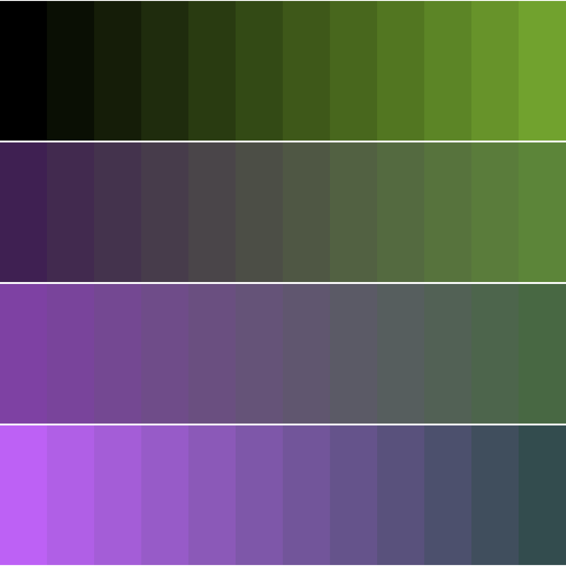 Art Blocks - Art Blocks v2 - Color Study #1317 - NFT # 16001317