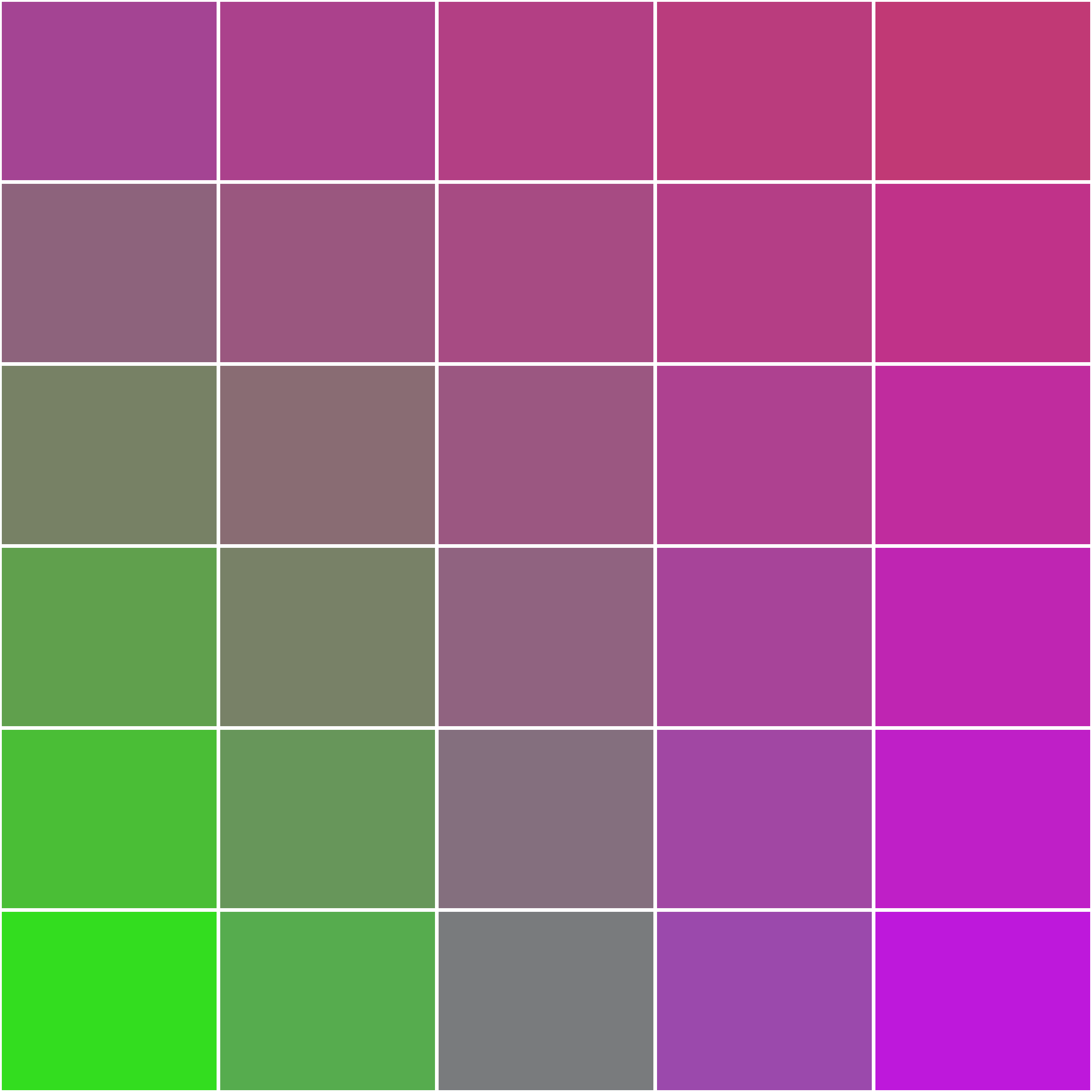 Art Blocks - Art Blocks v2 - Color Study #1343 - NFT # 16001343