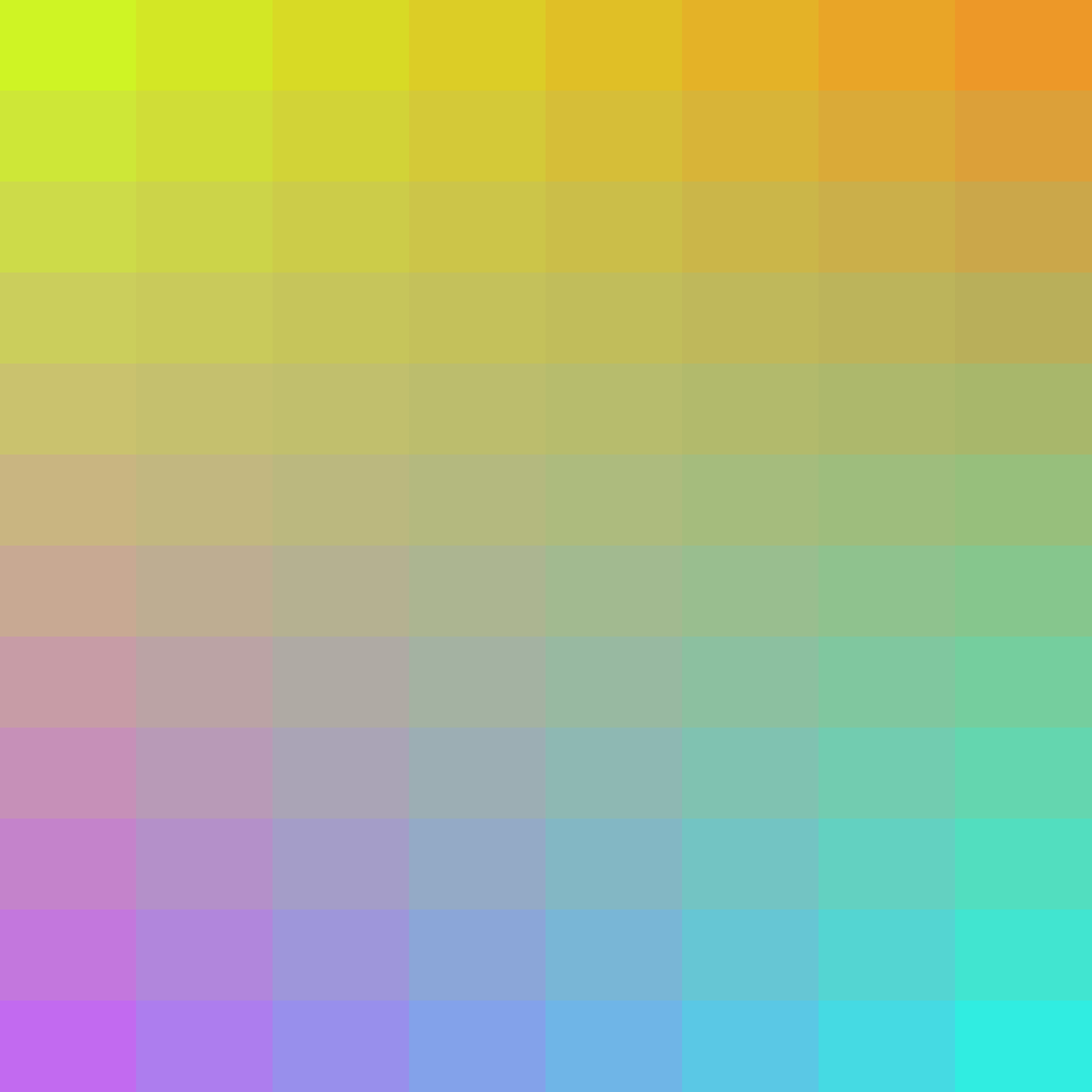 Art Blocks - Art Blocks v2 - Color Study #1364 - NFT # 16001364