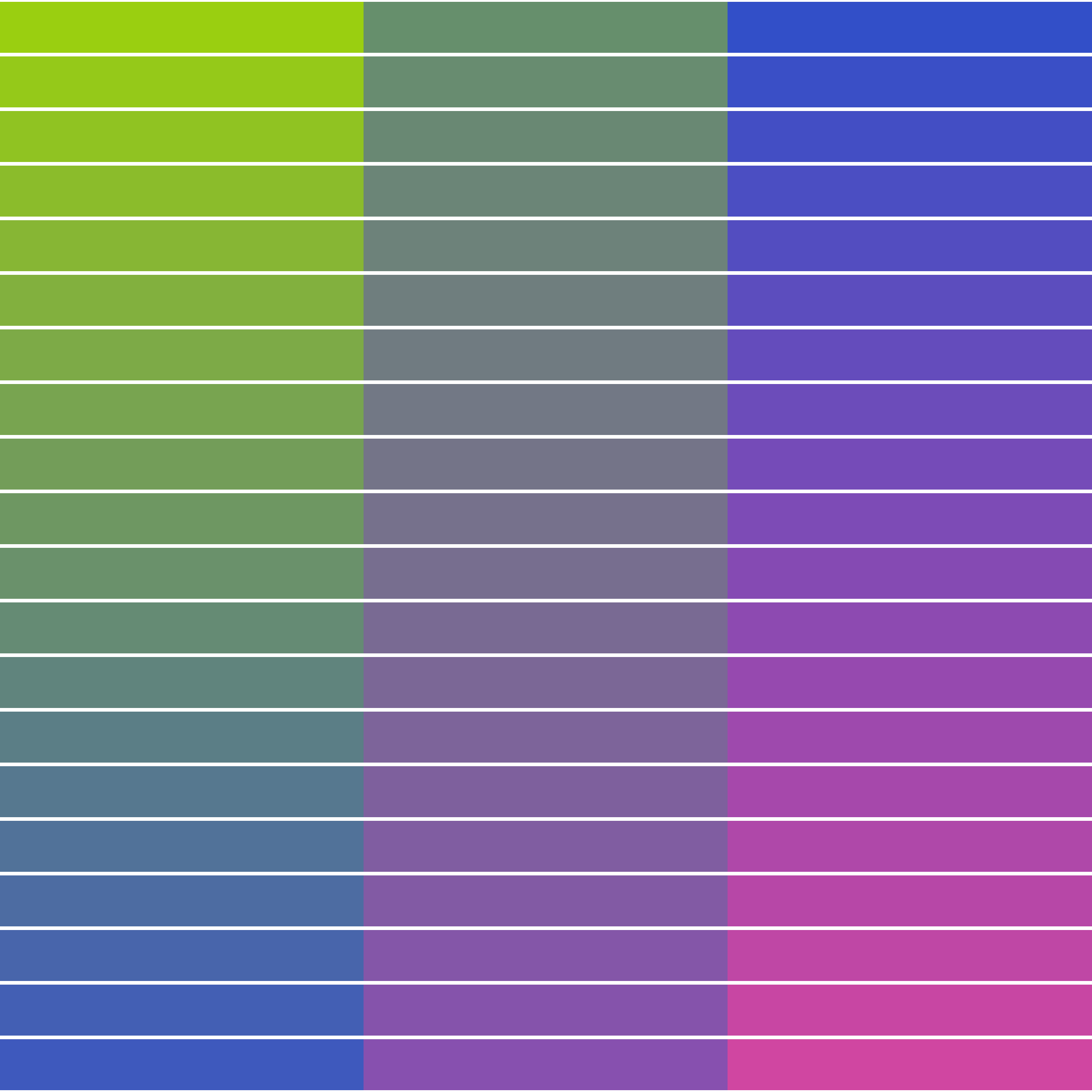 Art Blocks - Art Blocks v2 - Color Study #1365 - NFT # 16001365