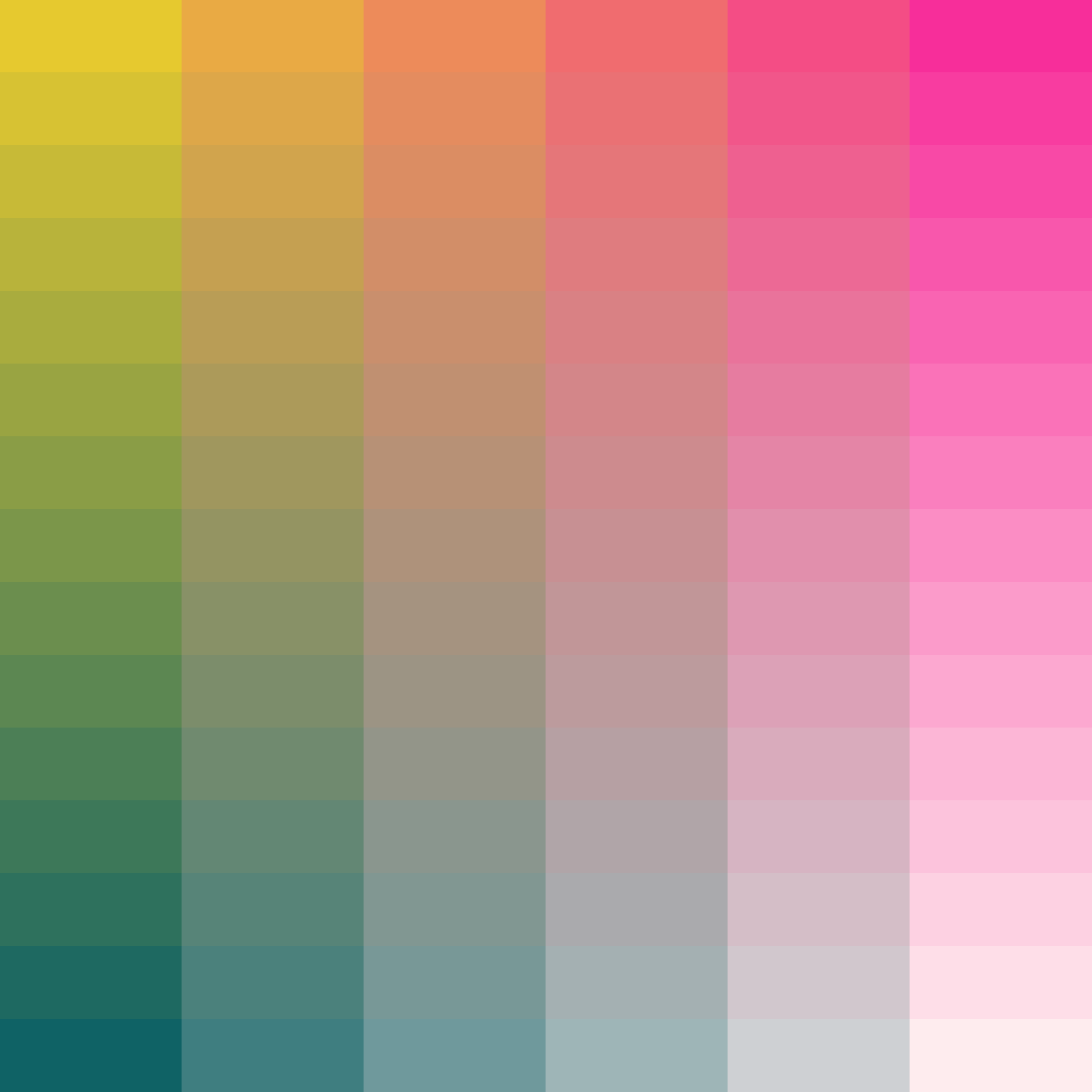 Art Blocks - Art Blocks v2 - Color Study #1380 - NFT # 16001380