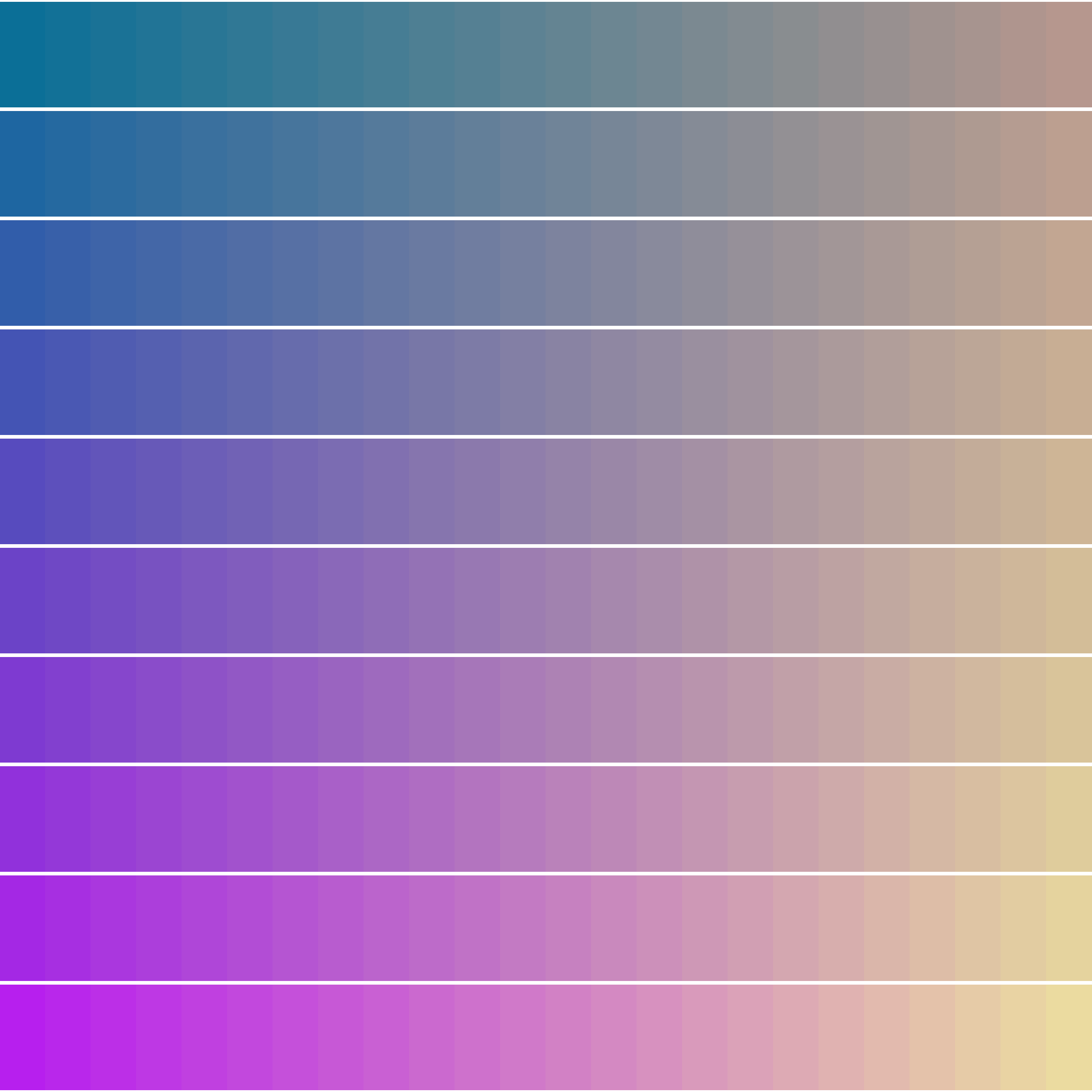 Art Blocks - Art Blocks v2 - Color Study #1399 - NFT # 16001399