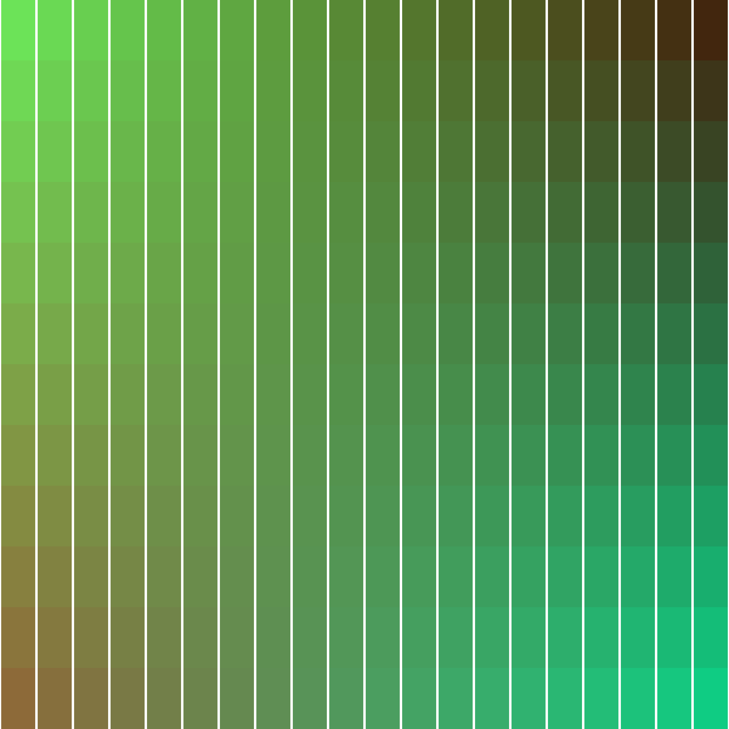 Art Blocks - Art Blocks v2 - Color Study #1411 - NFT # 16001411