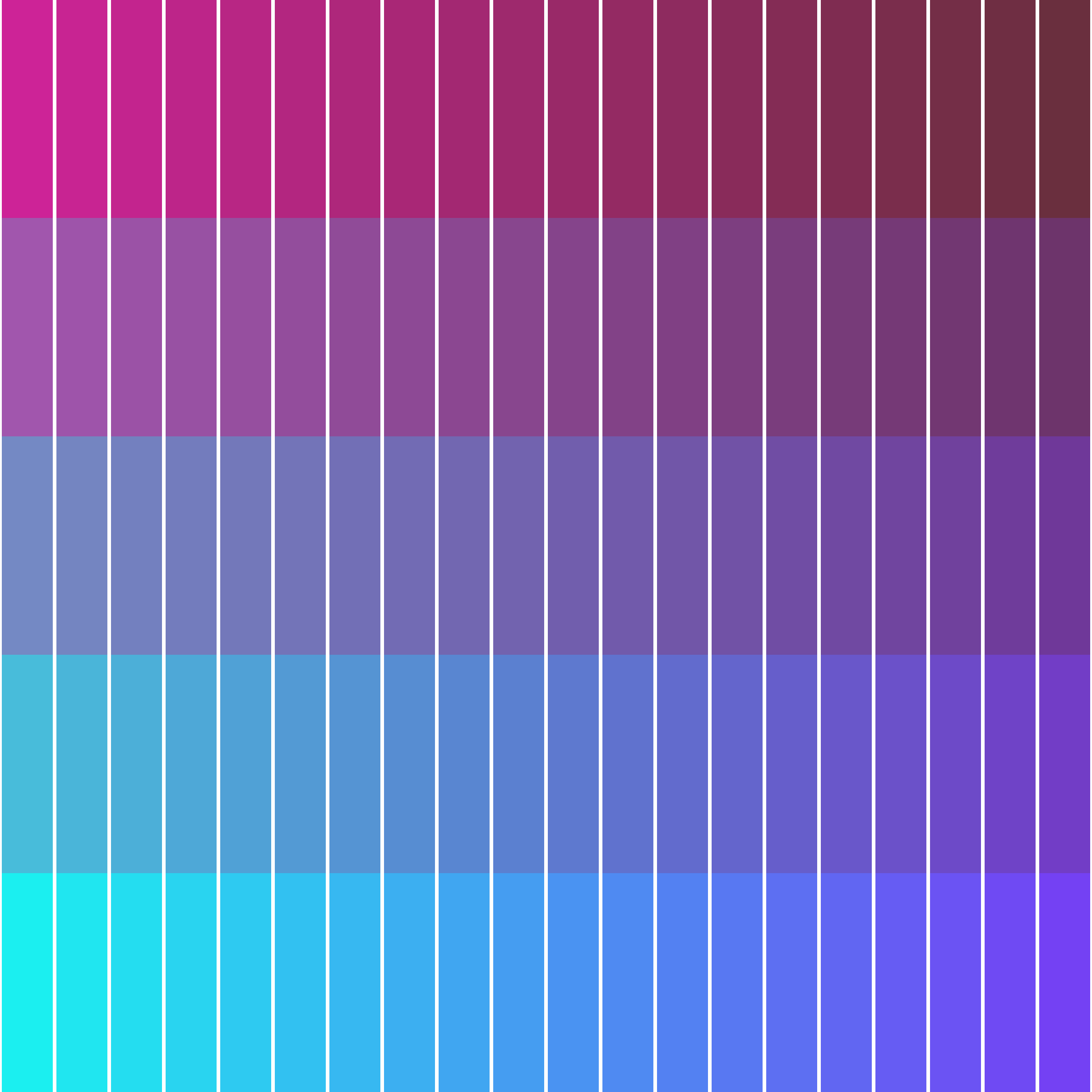 Art Blocks - Art Blocks v2 - Color Study #1415 - NFT # 16001415