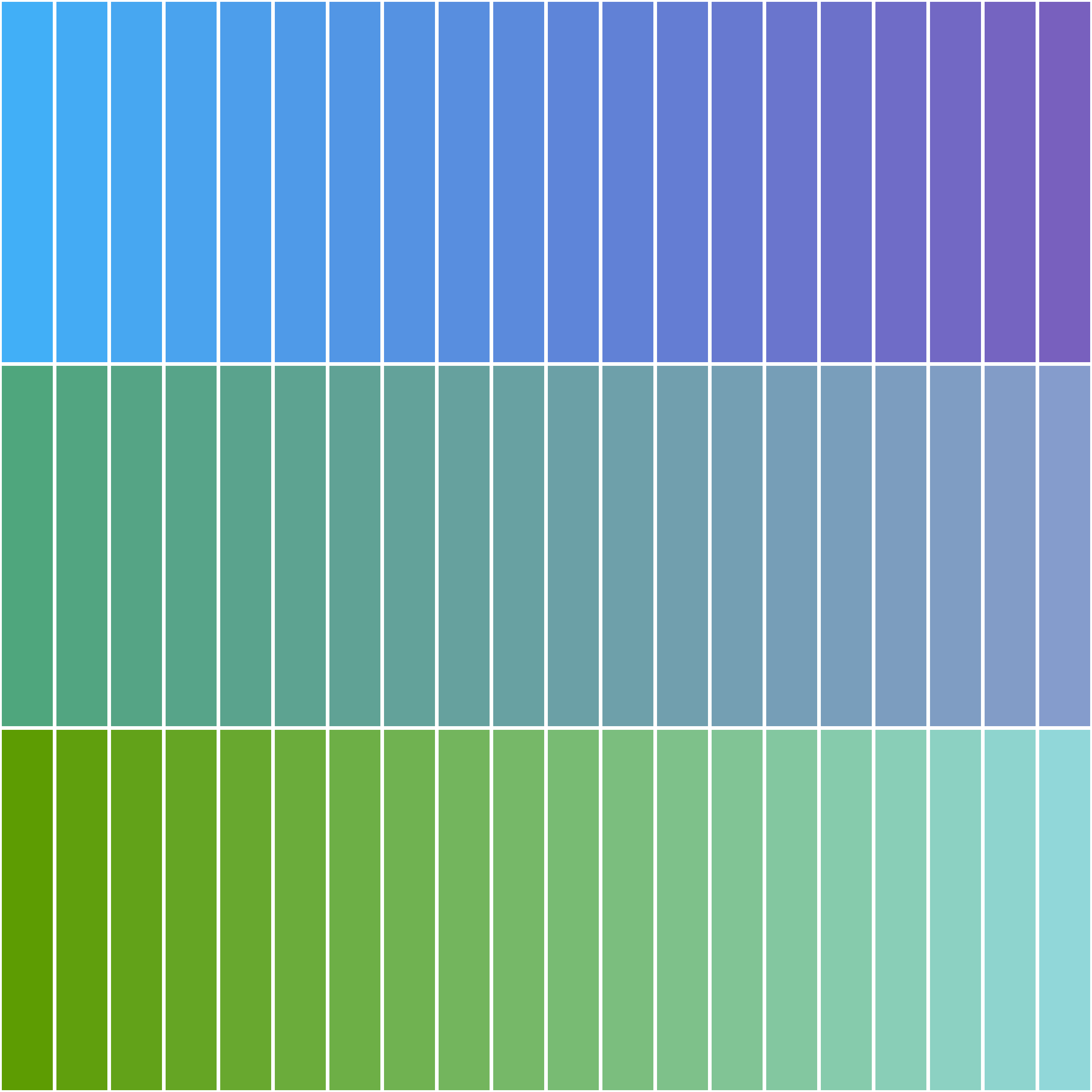 Art Blocks - Art Blocks v2 - Color Study #1420 - NFT # 16001420