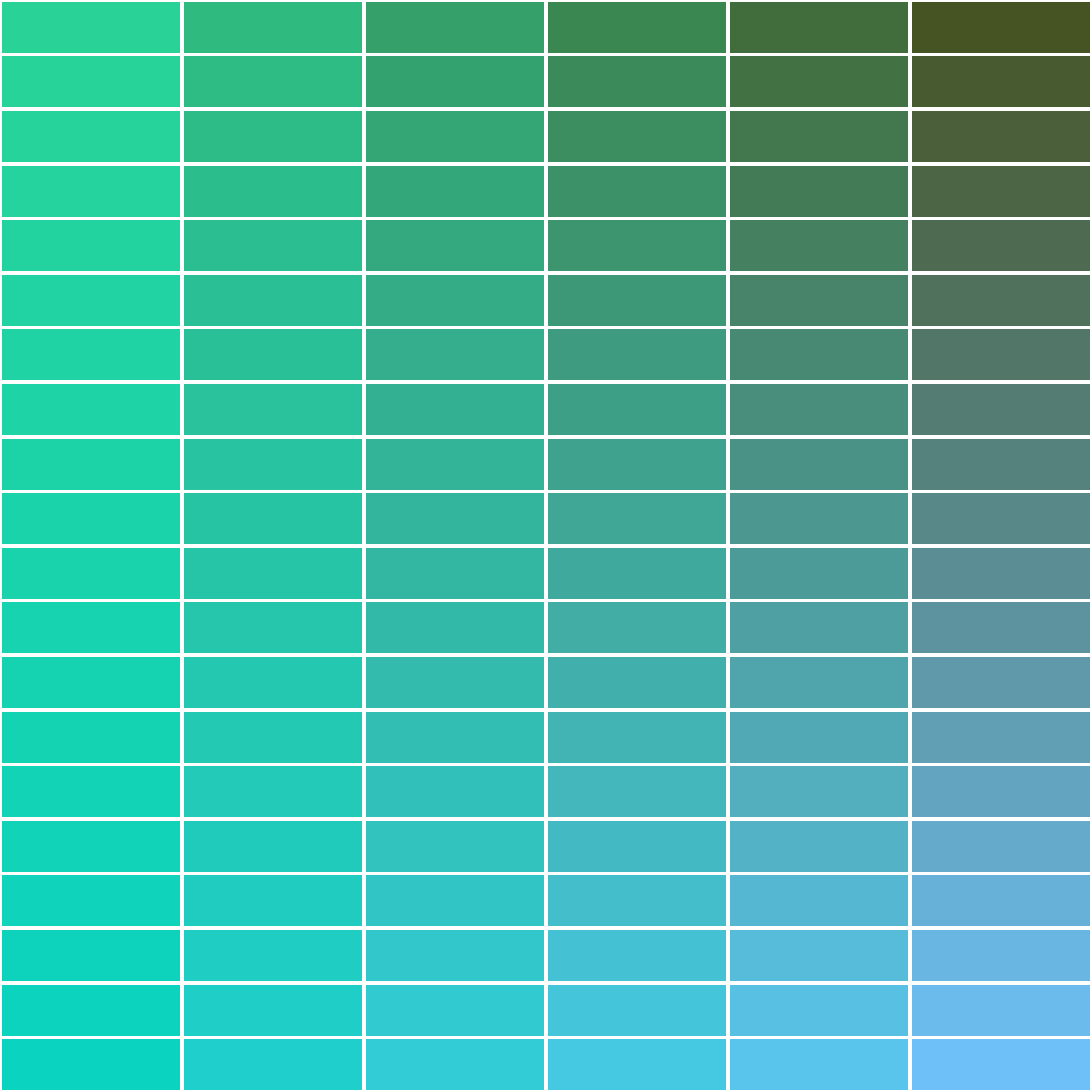 Art Blocks - Art Blocks v2 - Color Study #1426 - NFT # 16001426