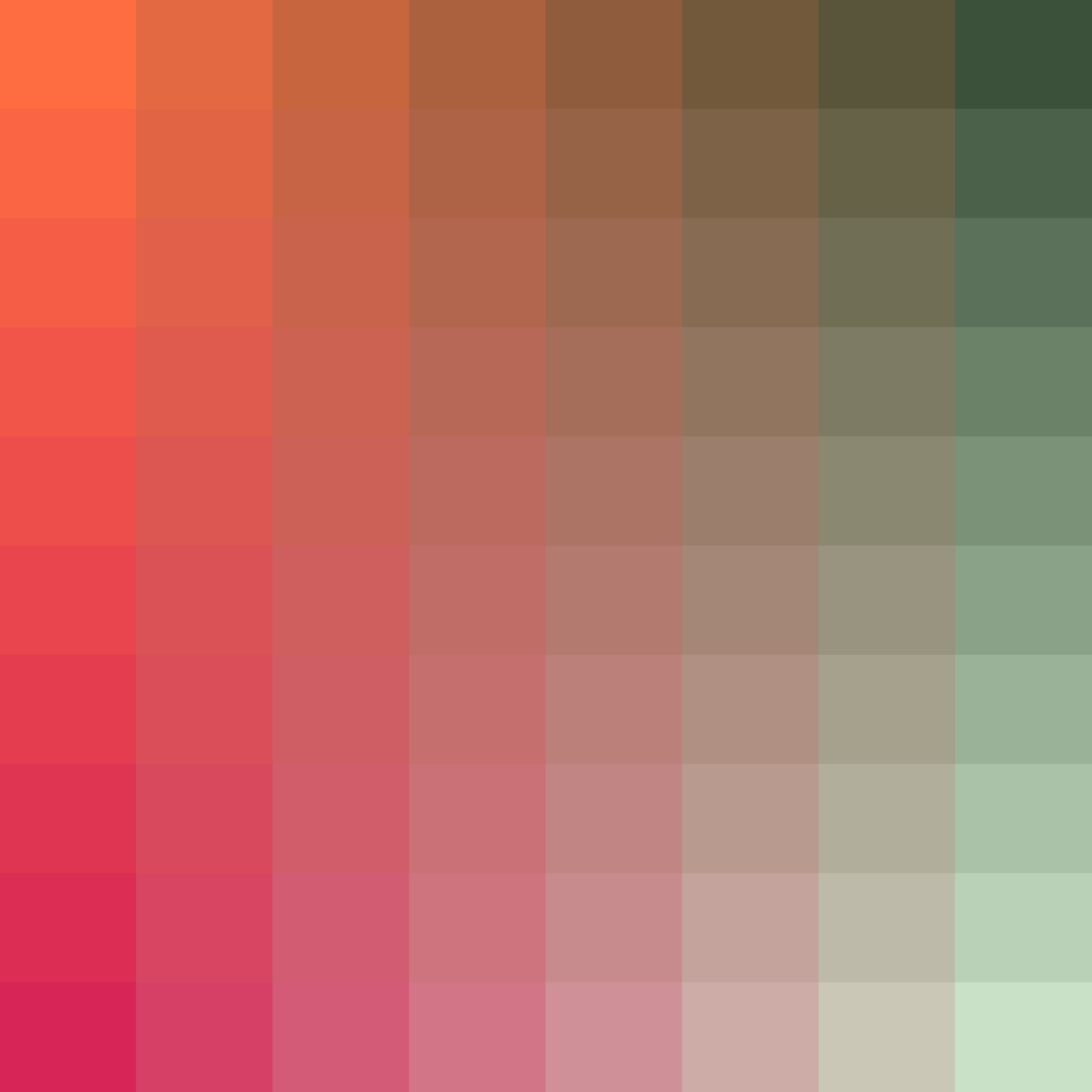 Art Blocks - Art Blocks v2 - Color Study #1435 - NFT # 16001435