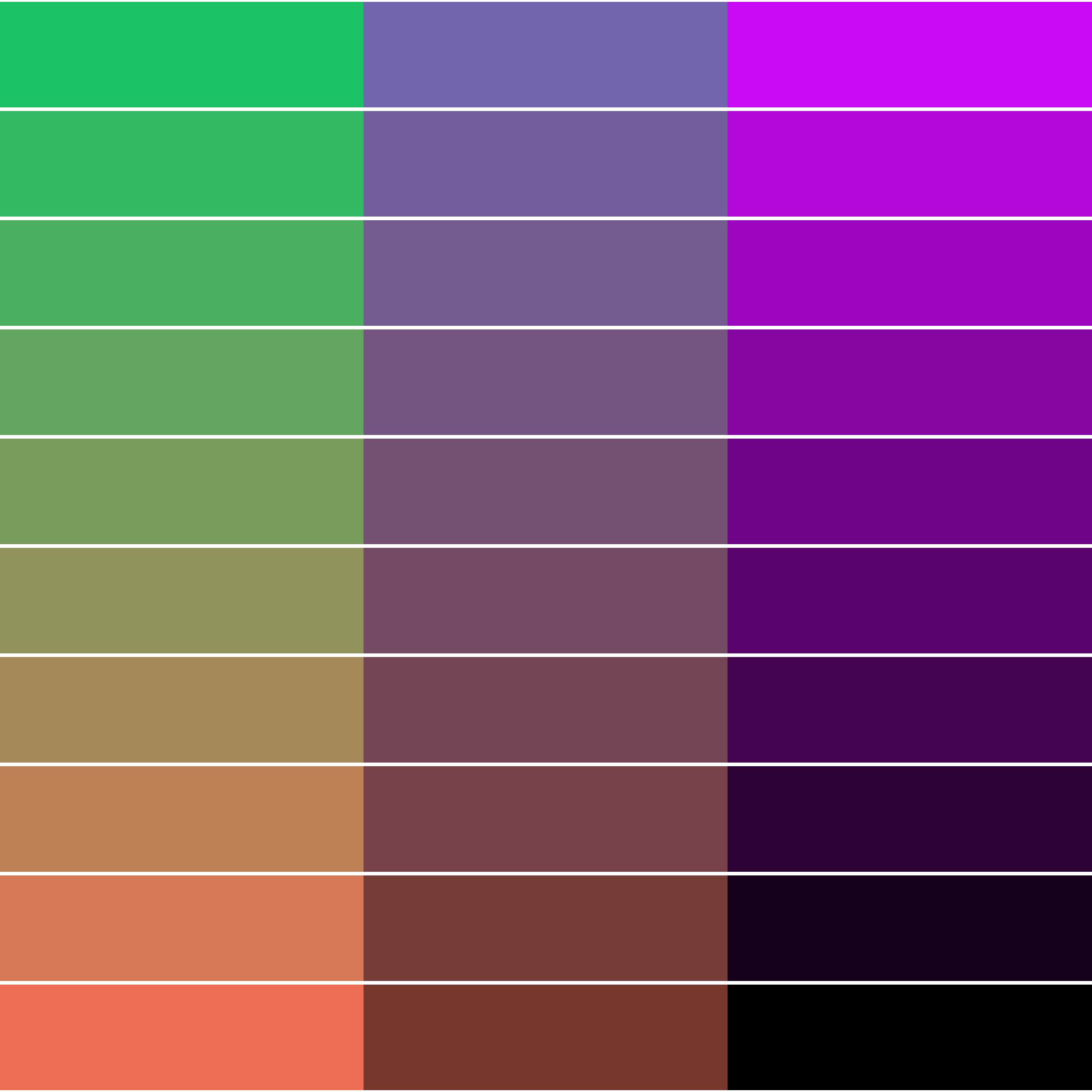 Art Blocks - Art Blocks v2 - Color Study #1446 - NFT # 16001446