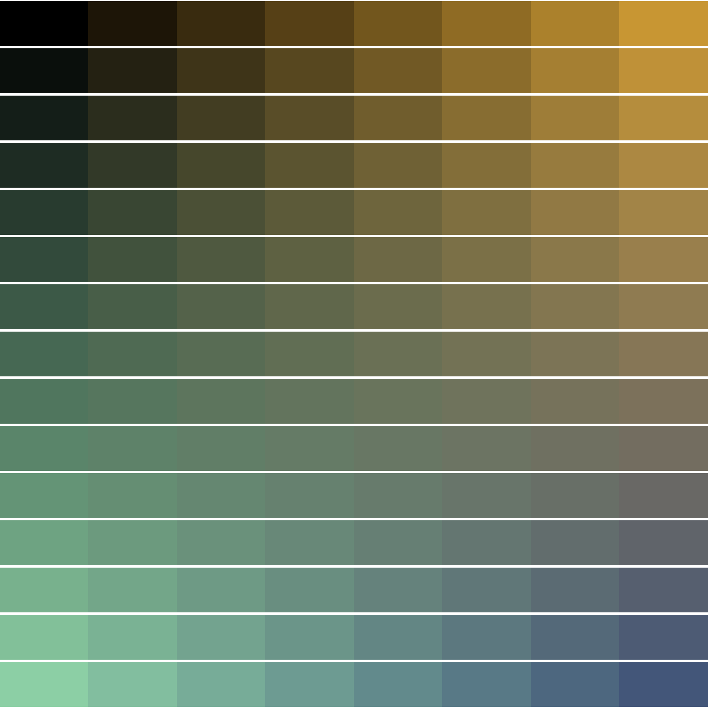 Art Blocks - Art Blocks v2 - Color Study #1456 - NFT # 16001456