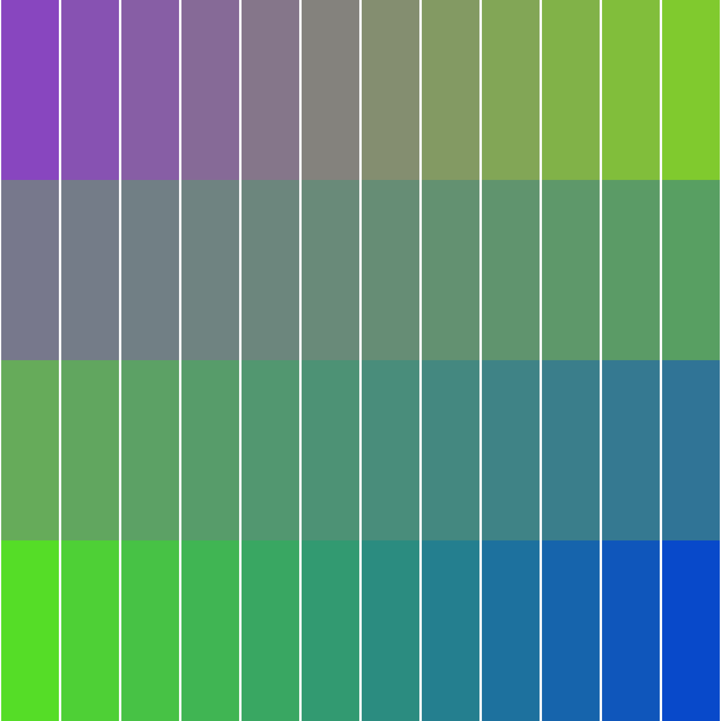 Art Blocks - Art Blocks v2 - Color Study #1477 - NFT # 16001477