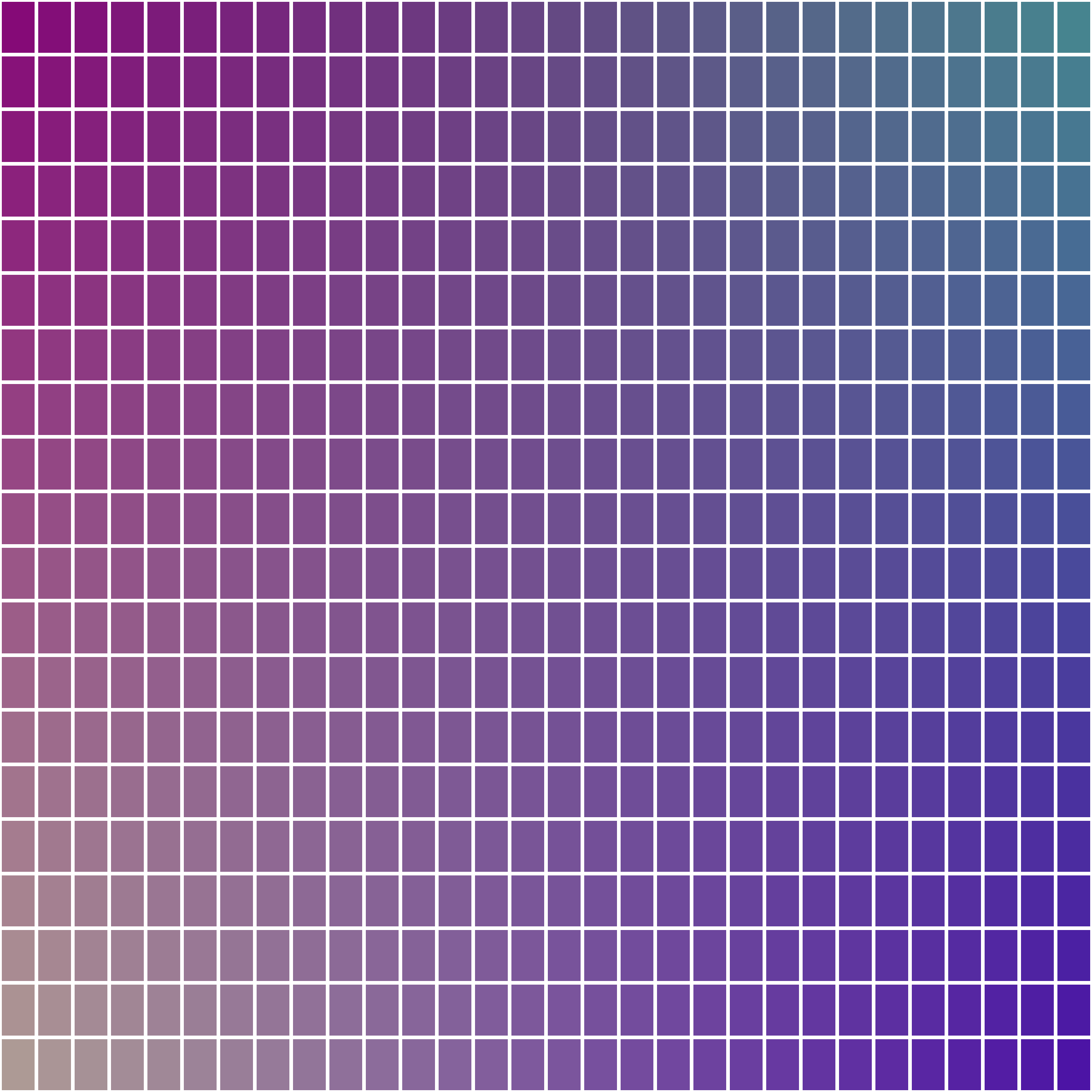 Art Blocks - Art Blocks v2 - Color Study #1486 - NFT # 16001486