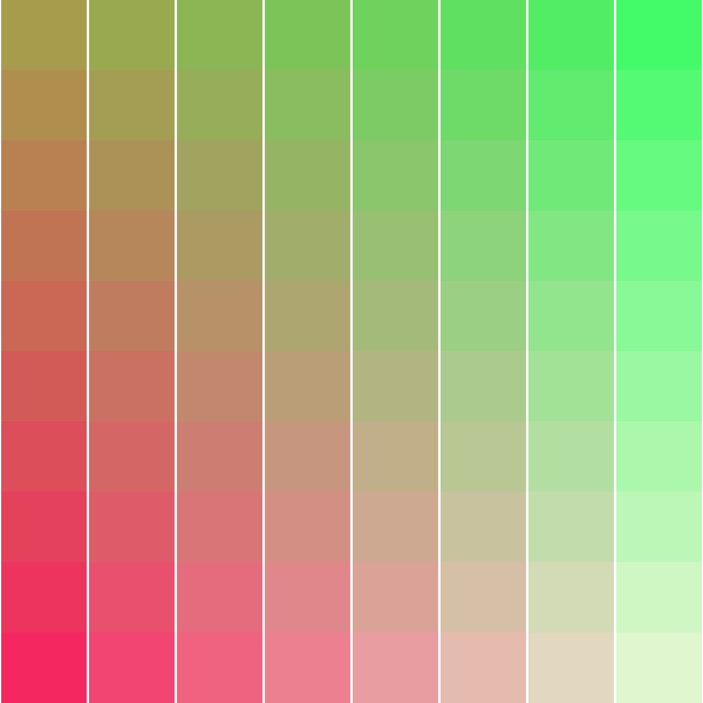 Art Blocks - Art Blocks v2 - Color Study #1494 - NFT # 16001494