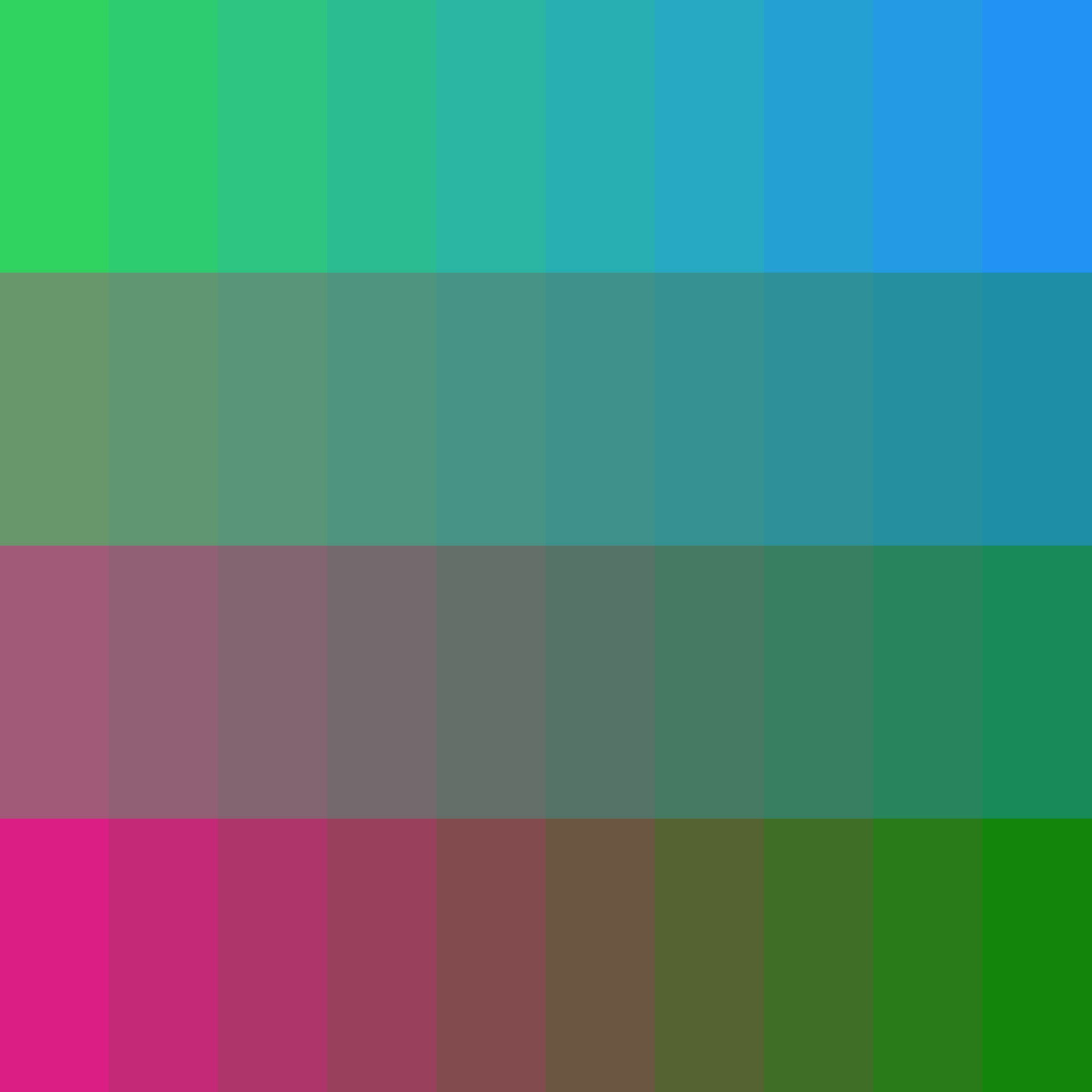 Art Blocks - Art Blocks v2 - Color Study #1509 - NFT # 16001509