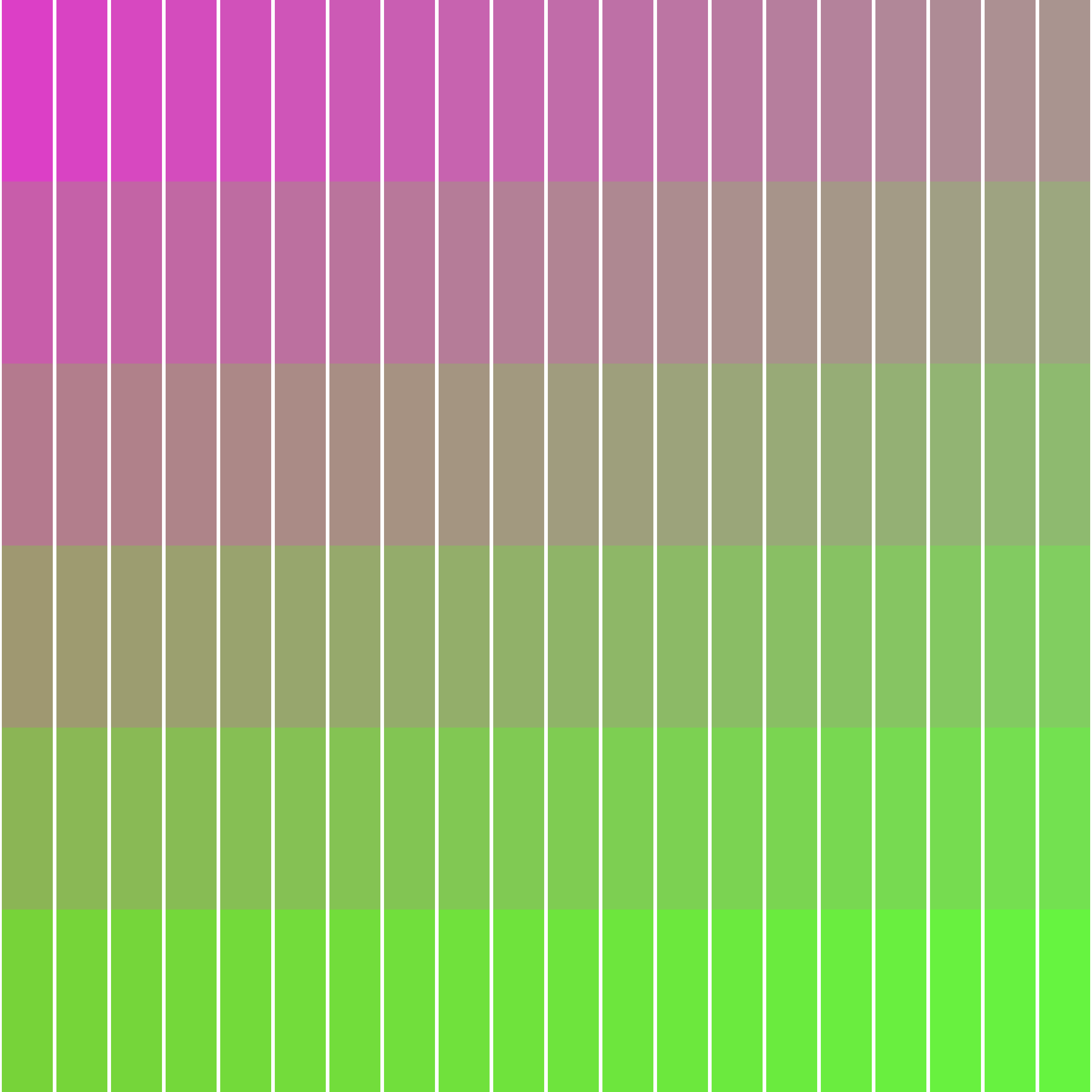 Art Blocks - Art Blocks v2 - Color Study #1518 - NFT # 16001518