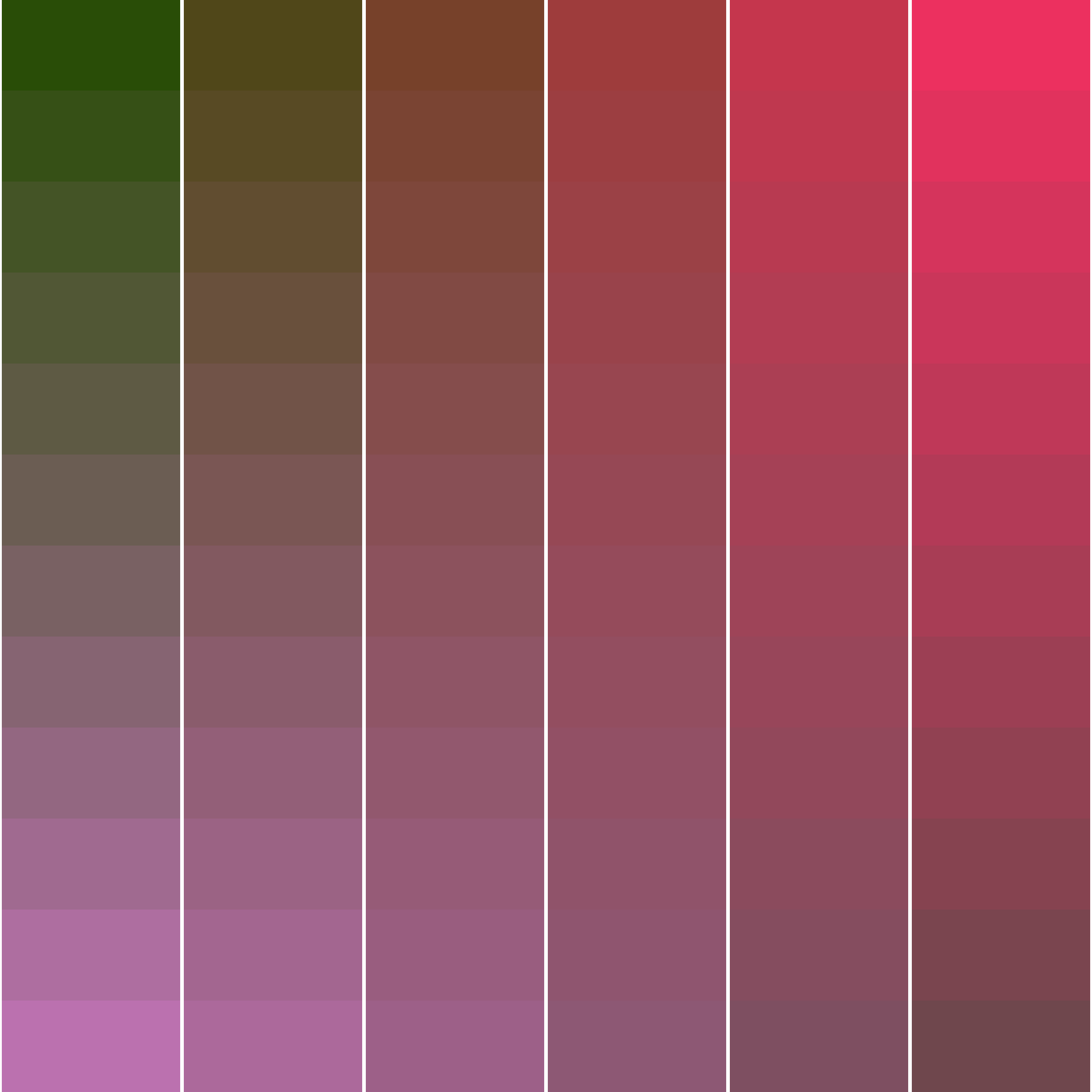 Art Blocks - Art Blocks v2 - Color Study #1535 - NFT # 16001535