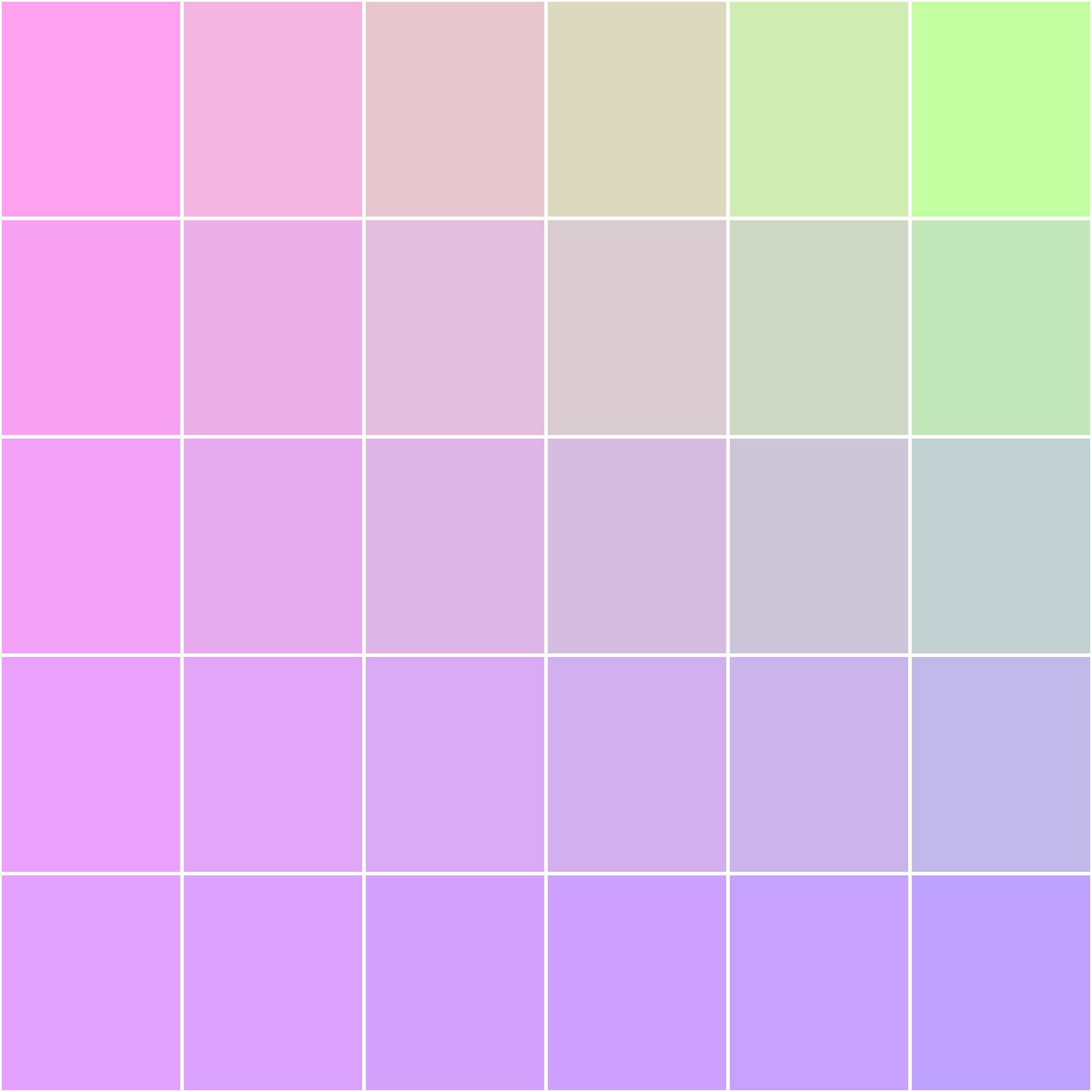 Art Blocks - Art Blocks v2 - Color Study #1537 - NFT # 16001537