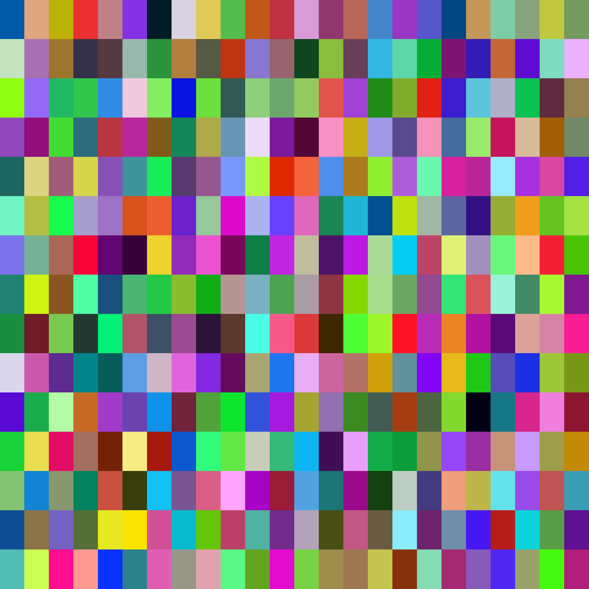 Art Blocks - Art Blocks v2 - Color Study #1540 - NFT # 16001540