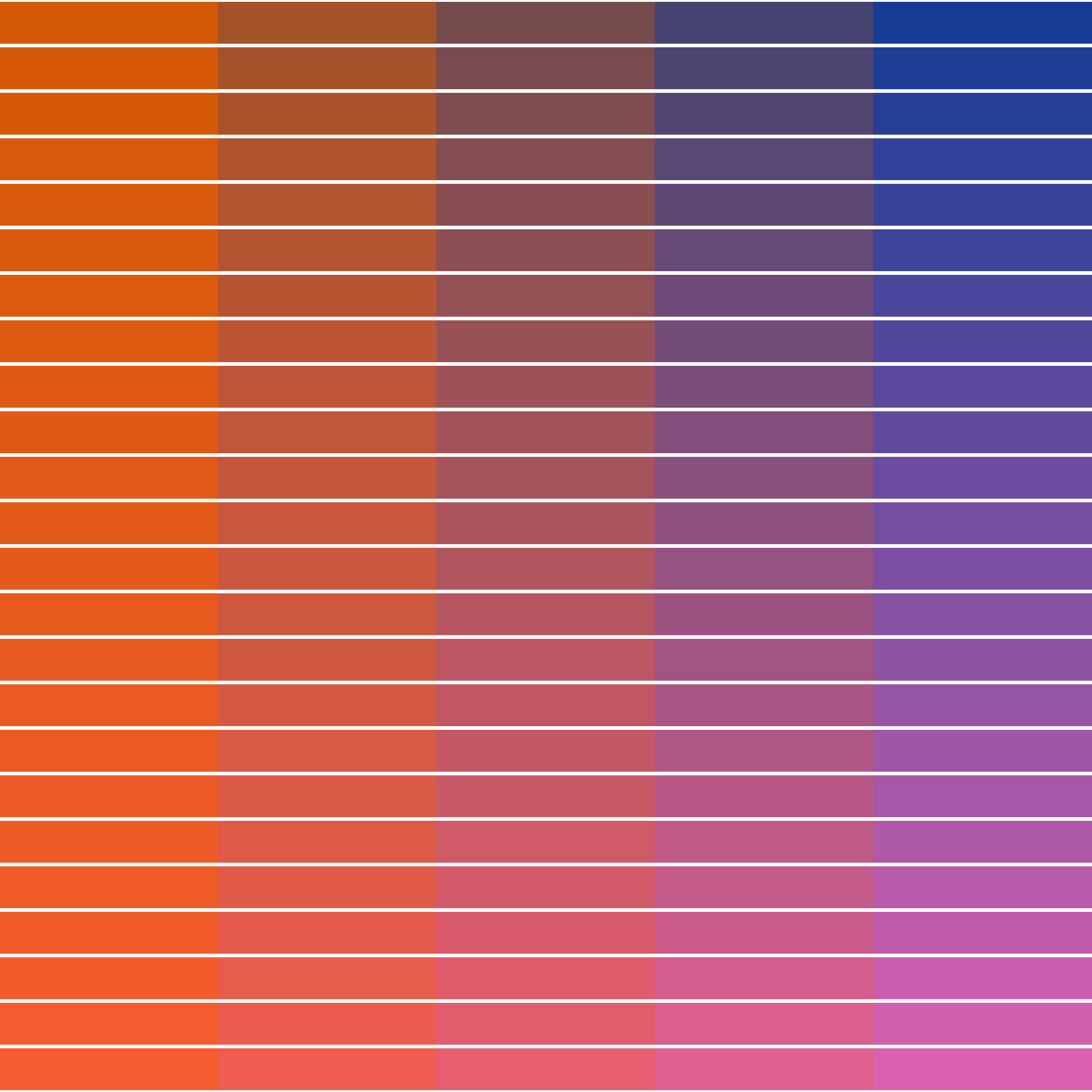 Art Blocks - Art Blocks v2 - Color Study #1553 - NFT # 16001553