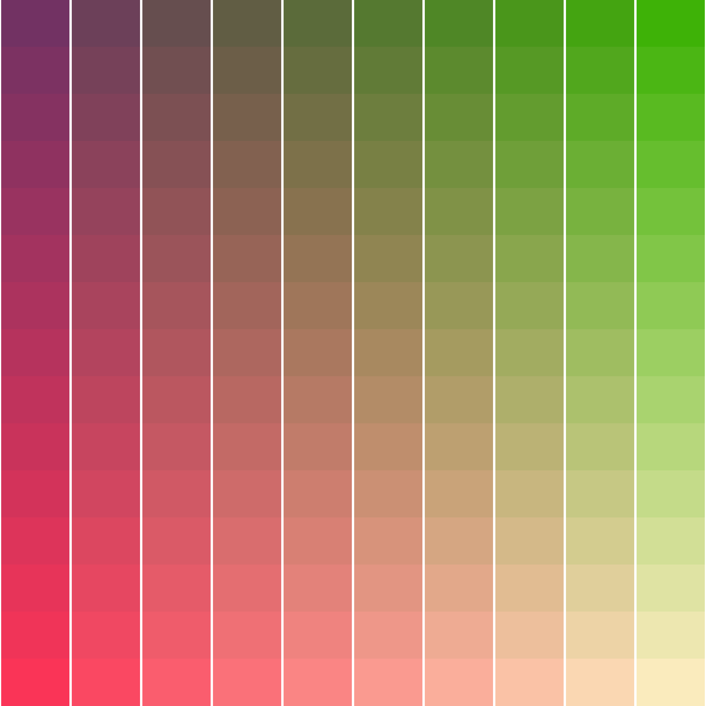 Art Blocks - Art Blocks v2 - Color Study #1554 - NFT # 16001554