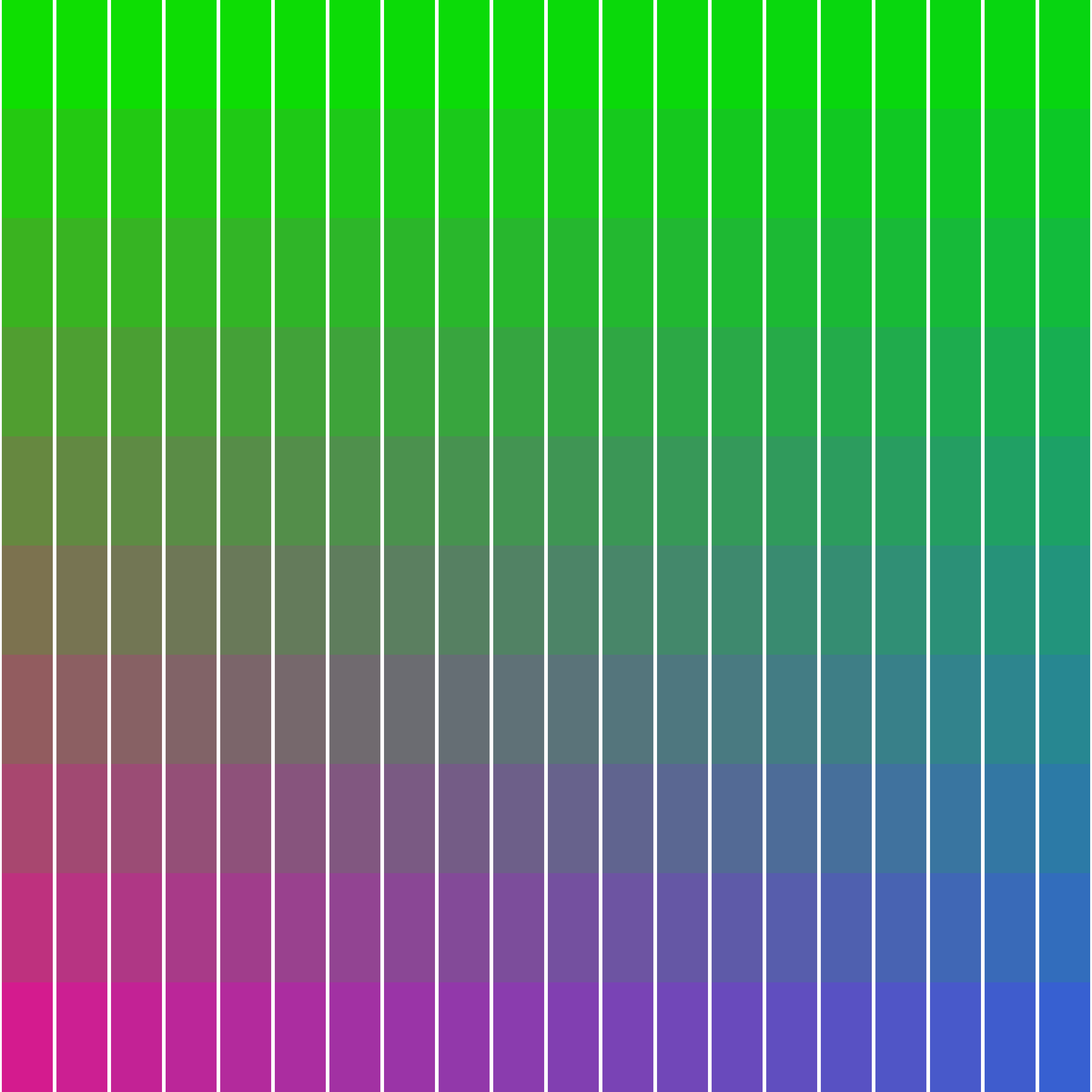 Art Blocks - Art Blocks v2 - Color Study #1557 - NFT # 16001557