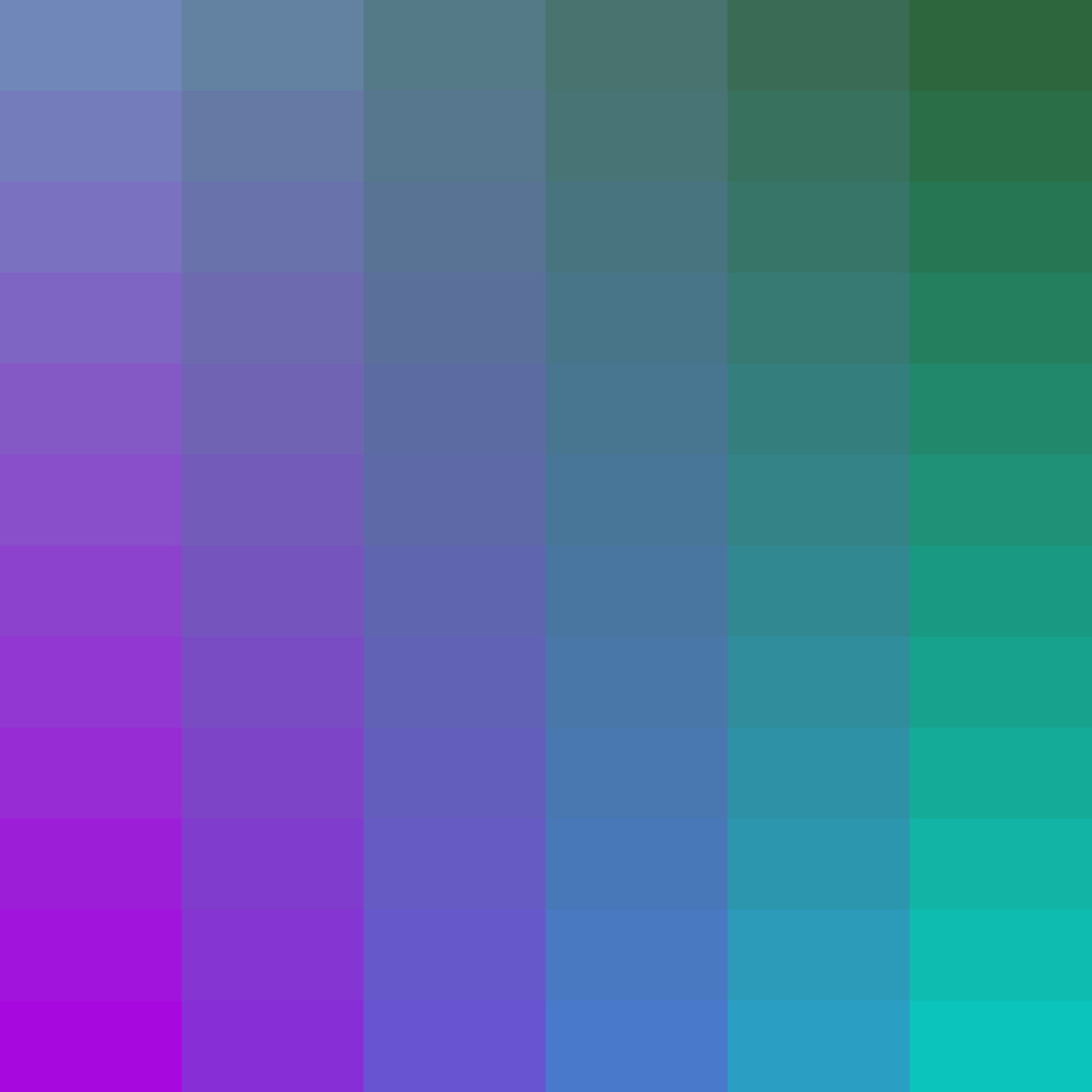 Art Blocks - Art Blocks v2 - Color Study #1576 - NFT # 16001576