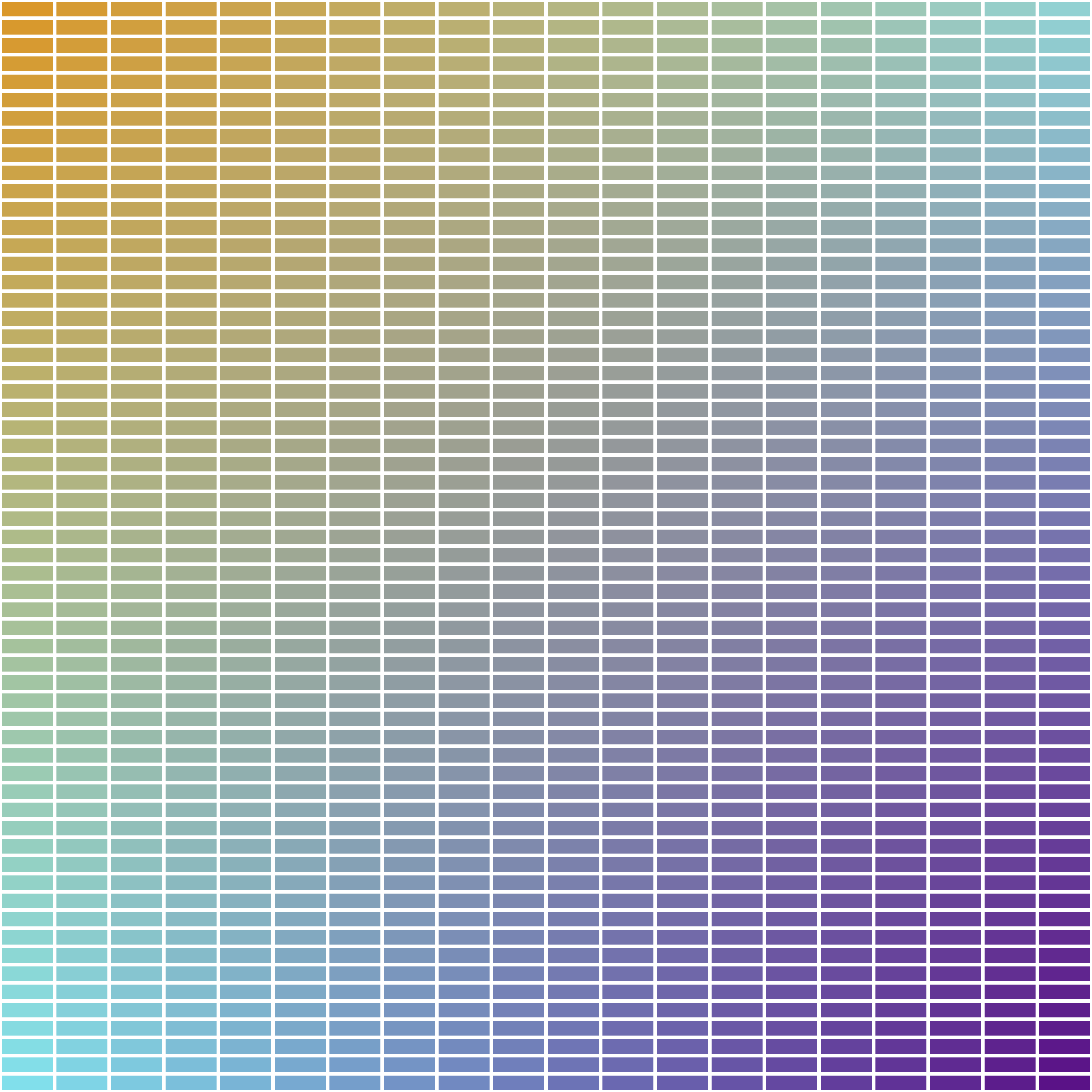 Art Blocks - Art Blocks v2 - Color Study #1597 - NFT # 16001597