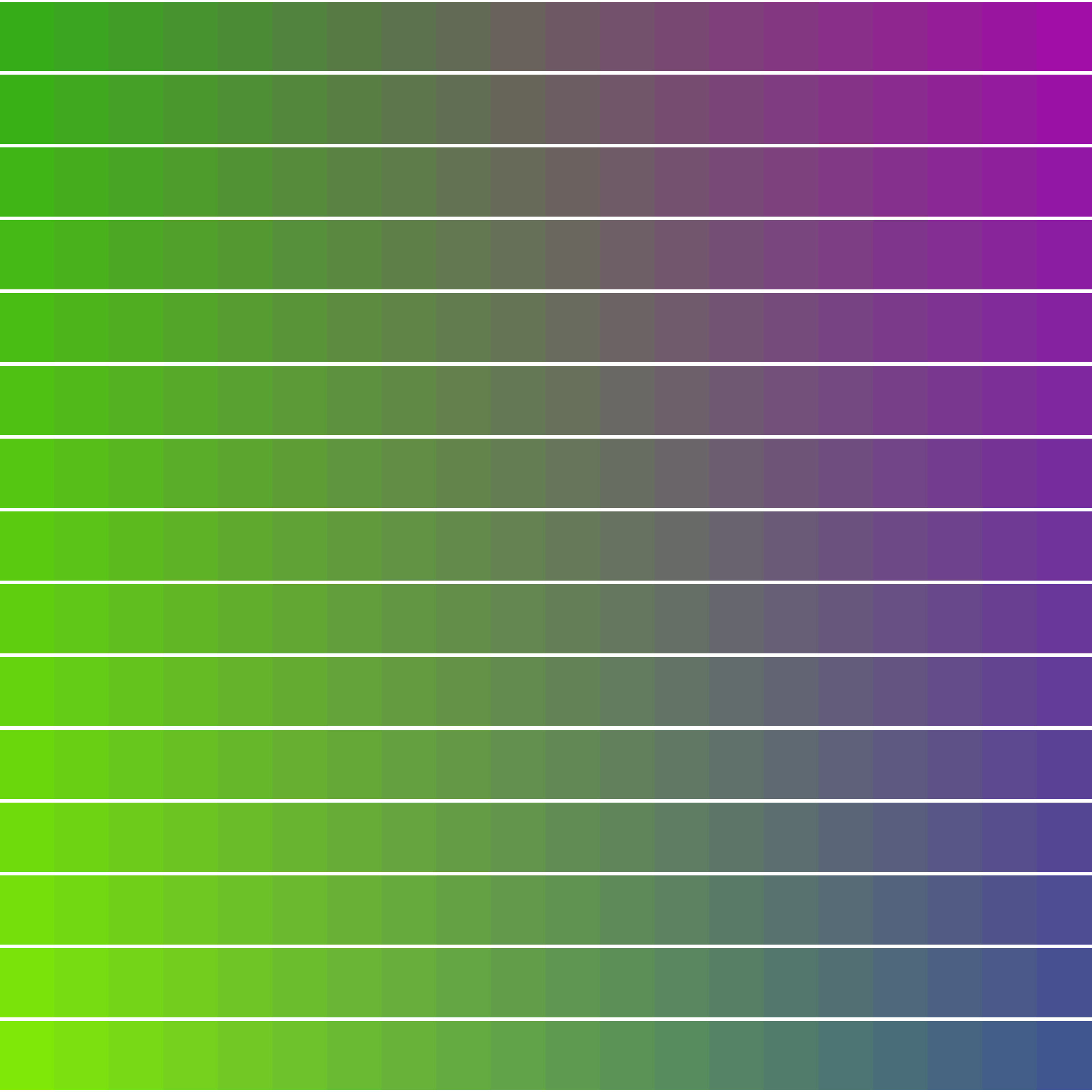 Art Blocks - Art Blocks v2 - Color Study #1631 - NFT # 16001631