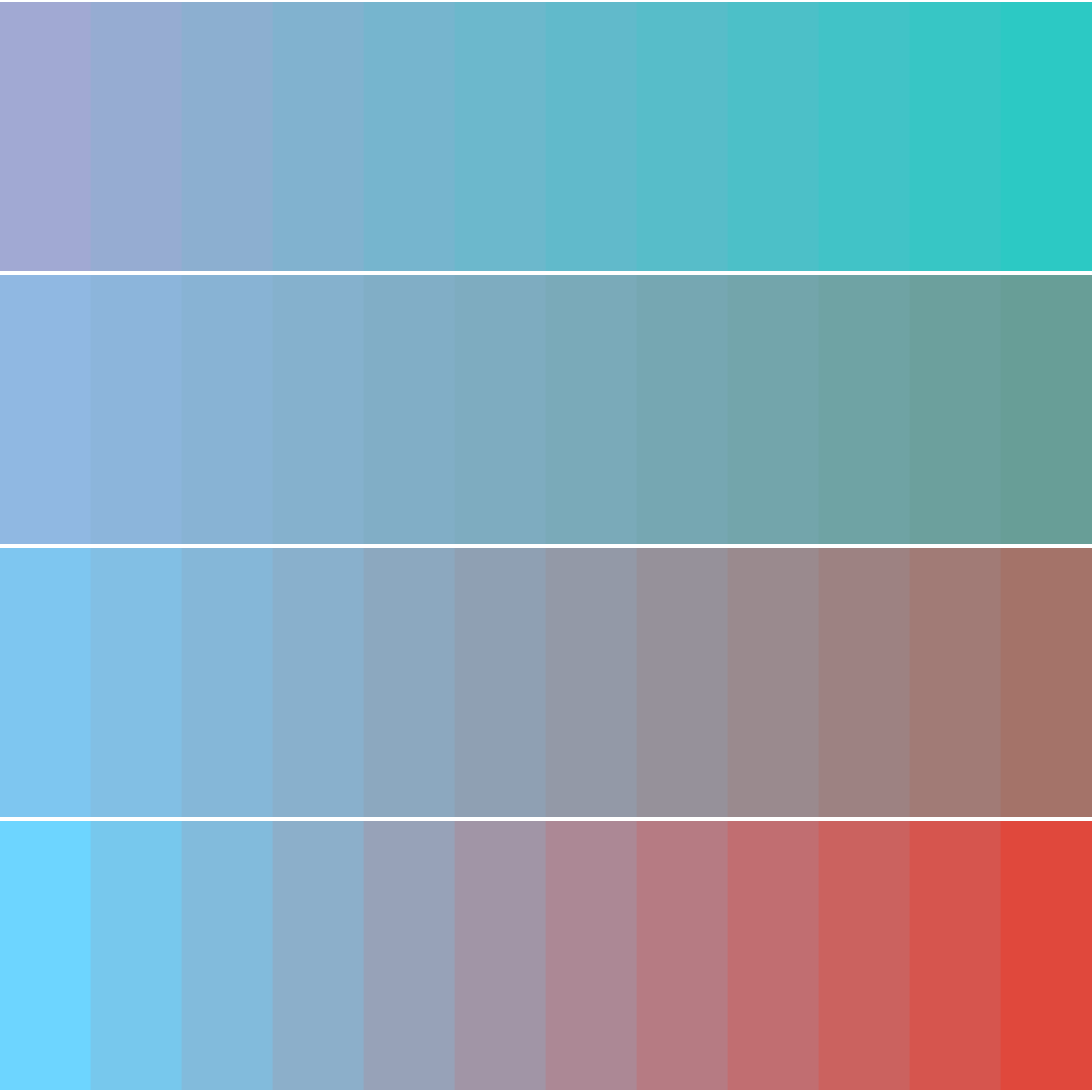 Art Blocks - Art Blocks v2 - Color Study #1632 - NFT # 16001632