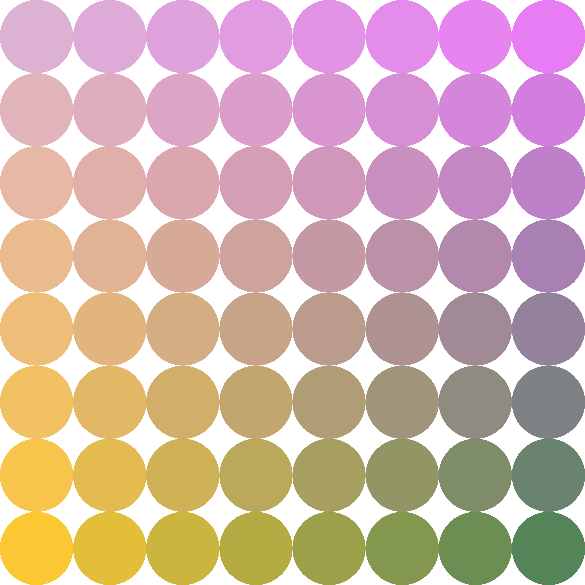 Art Blocks - Art Blocks v2 - Color Study #1640 - NFT # 16001640