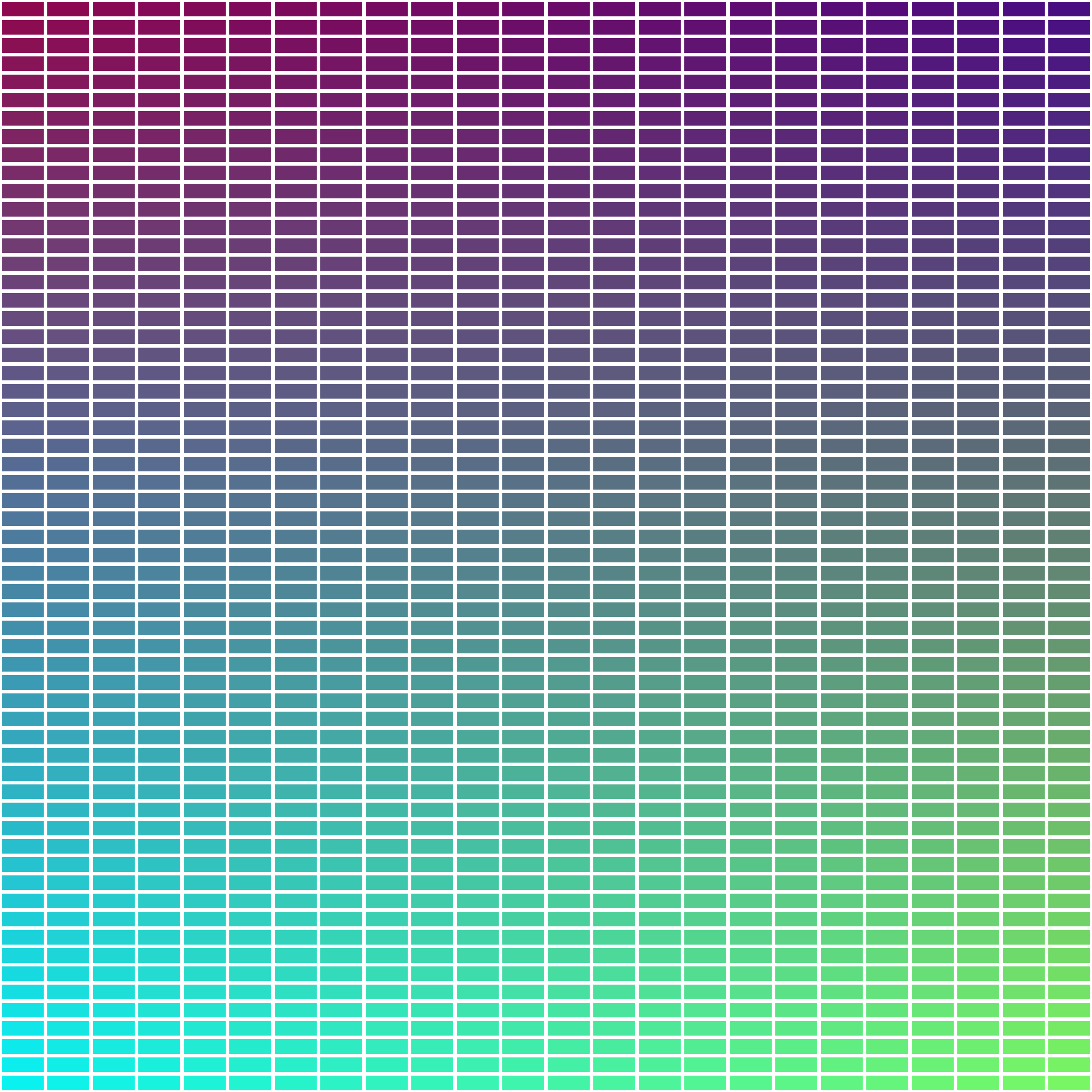 Art Blocks - Art Blocks v2 - Color Study #1653 - NFT # 16001653