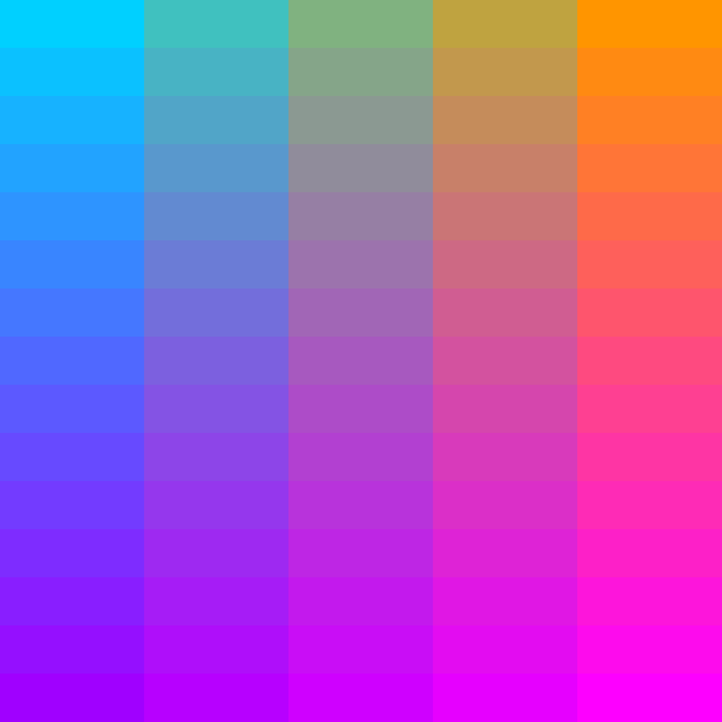 Art Blocks - Art Blocks v2 - Color Study #1658 - NFT # 16001658