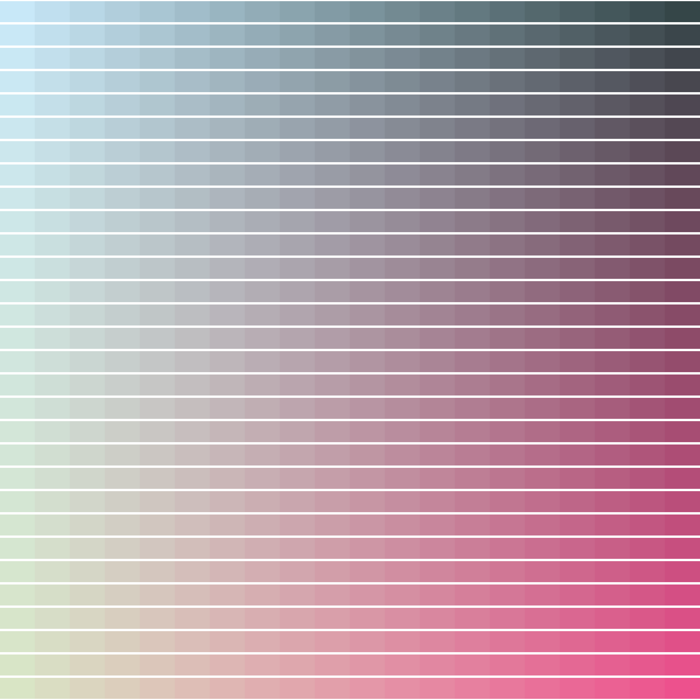 Art Blocks - Art Blocks v2 - Color Study #1673 - NFT # 16001673