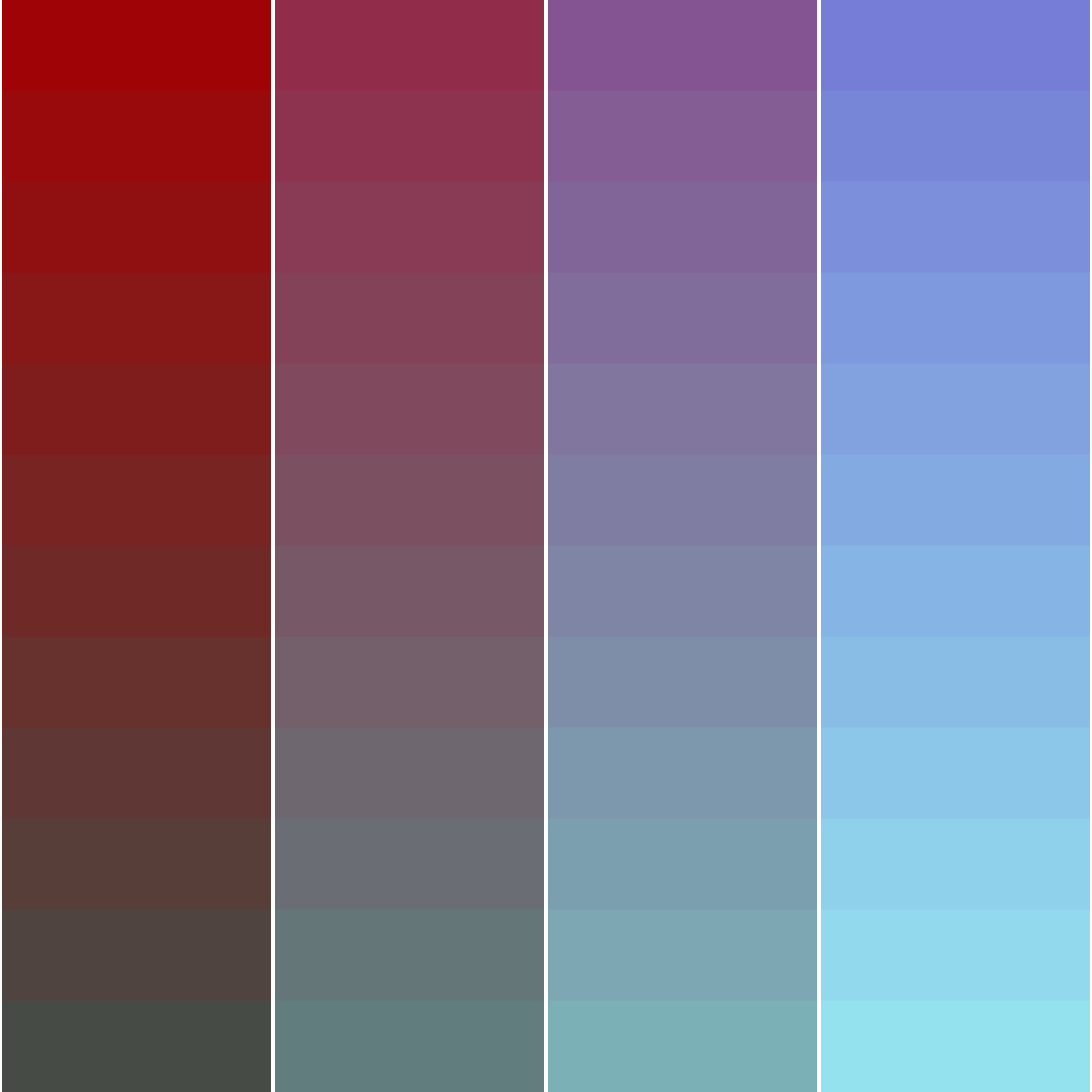 Art Blocks - Art Blocks v2 - Color Study #1681 - NFT # 16001681