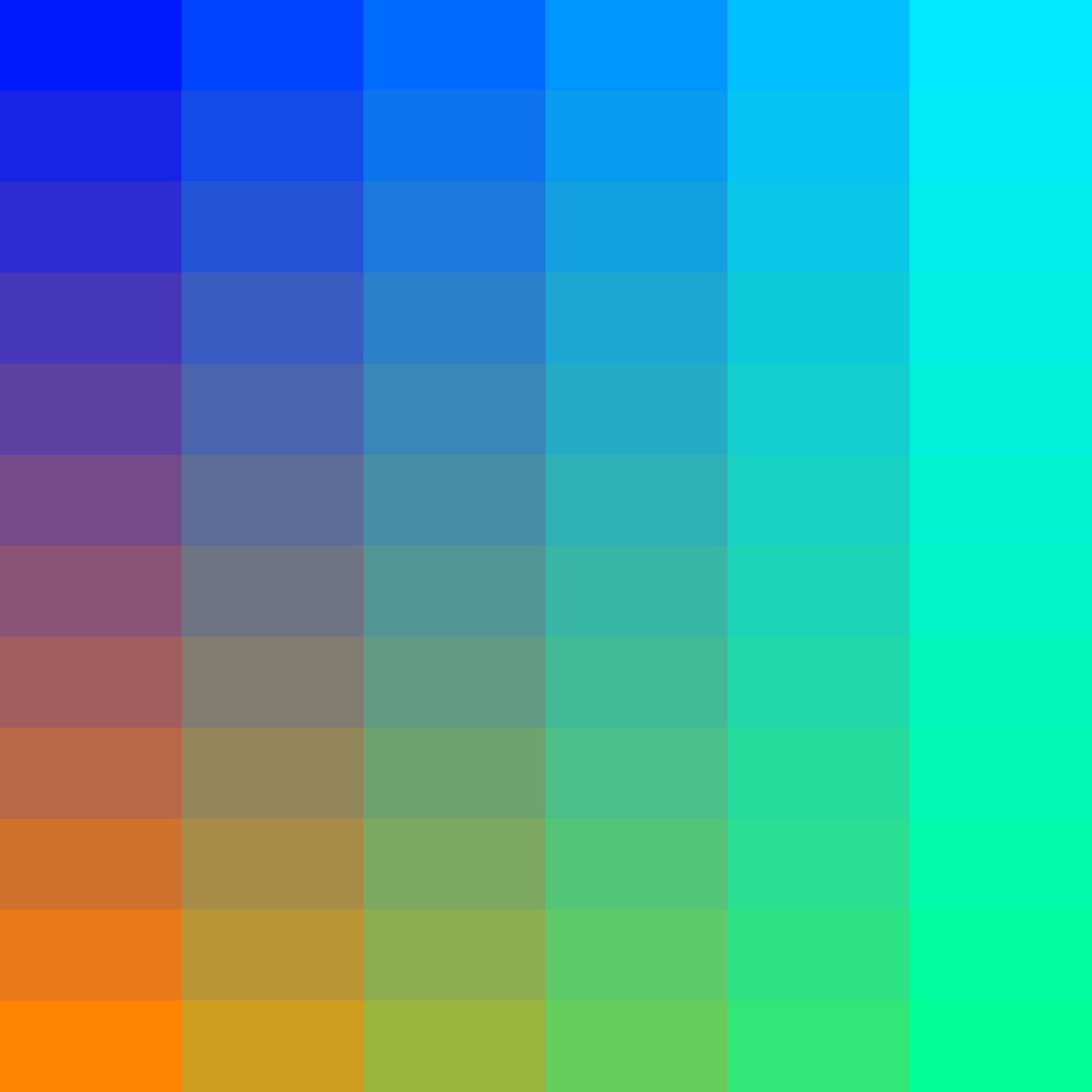 Art Blocks - Art Blocks v2 - Color Study #1683 - NFT # 16001683