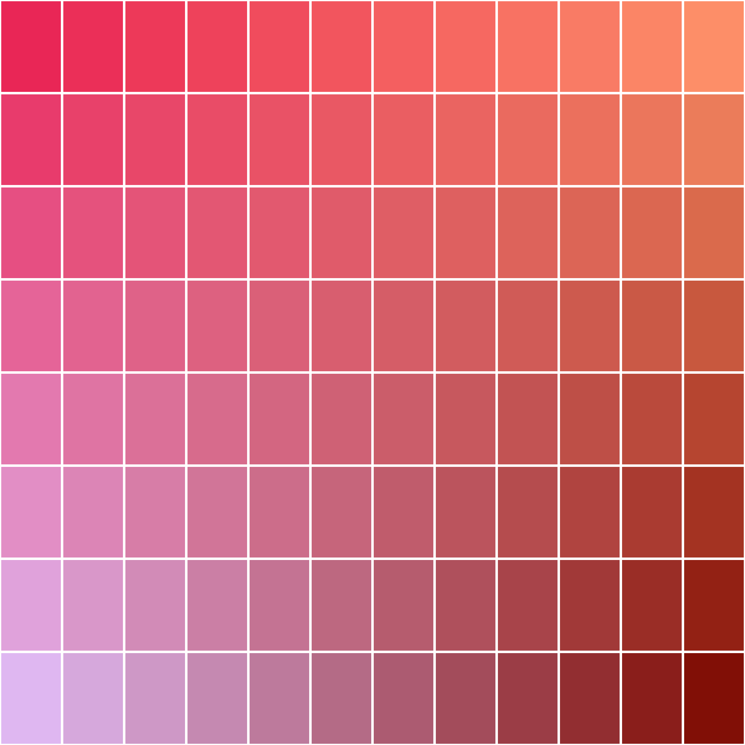 Art Blocks - Art Blocks v2 - Color Study #1684 - NFT # 16001684