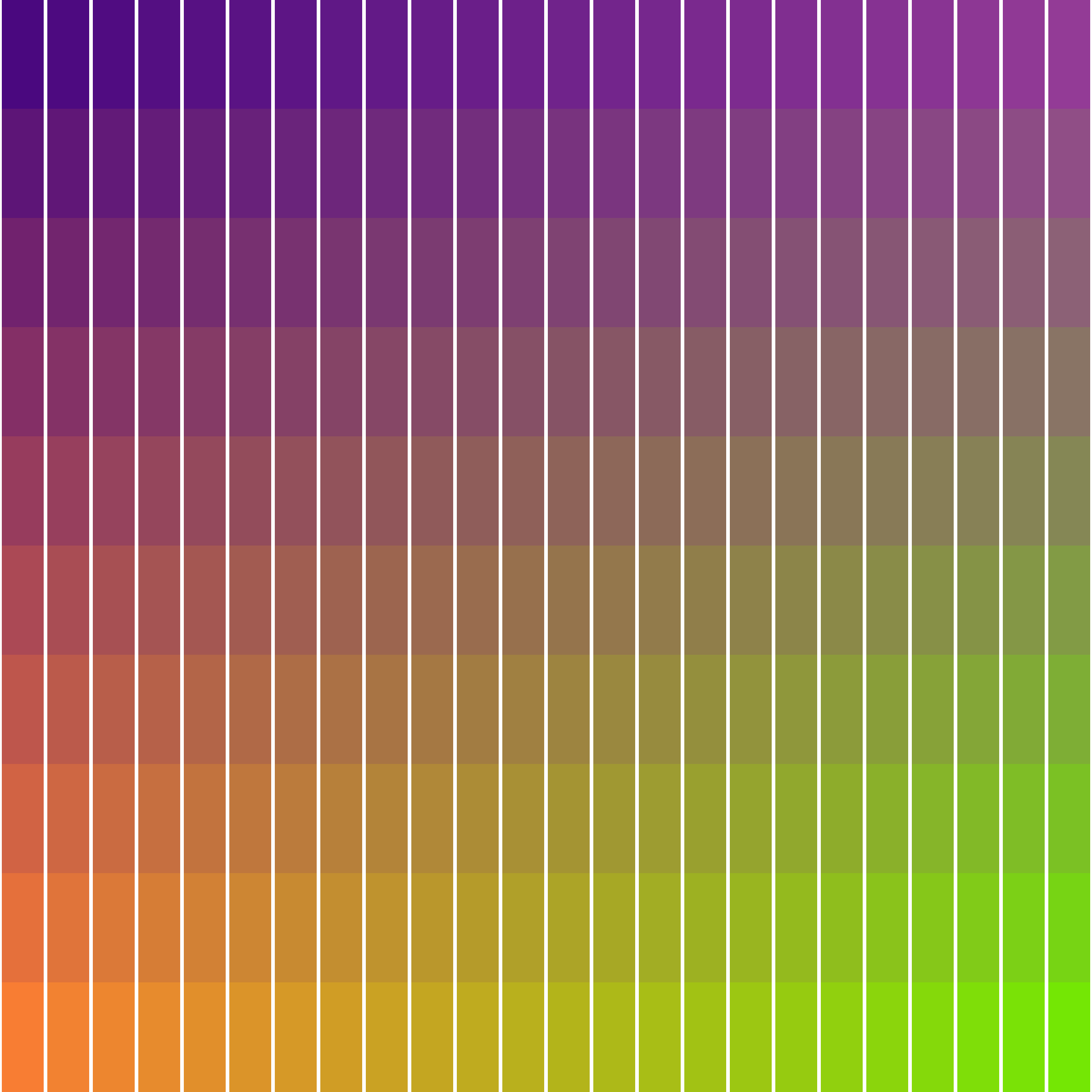 Art Blocks - Art Blocks v2 - Color Study #1696 - NFT # 16001696