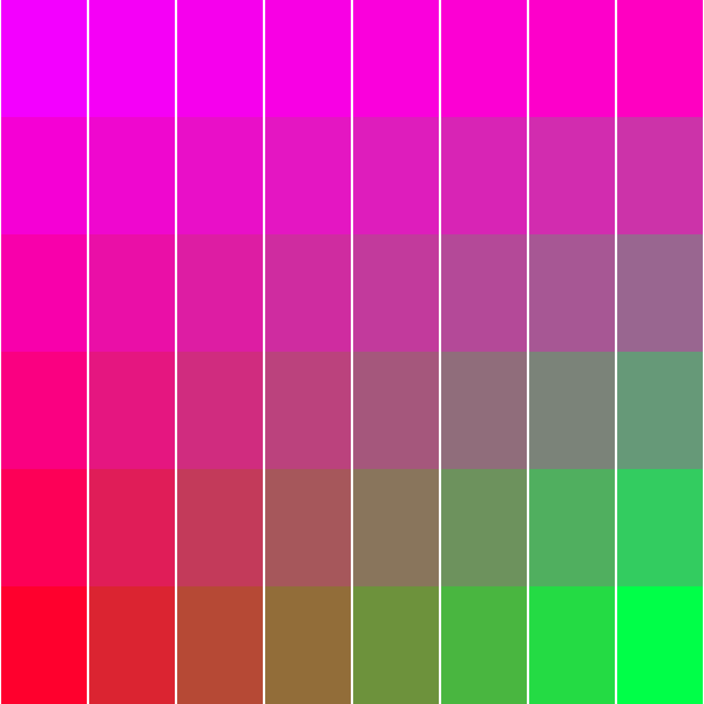 Art Blocks - Art Blocks v2 - Color Study #1701 - NFT # 16001701