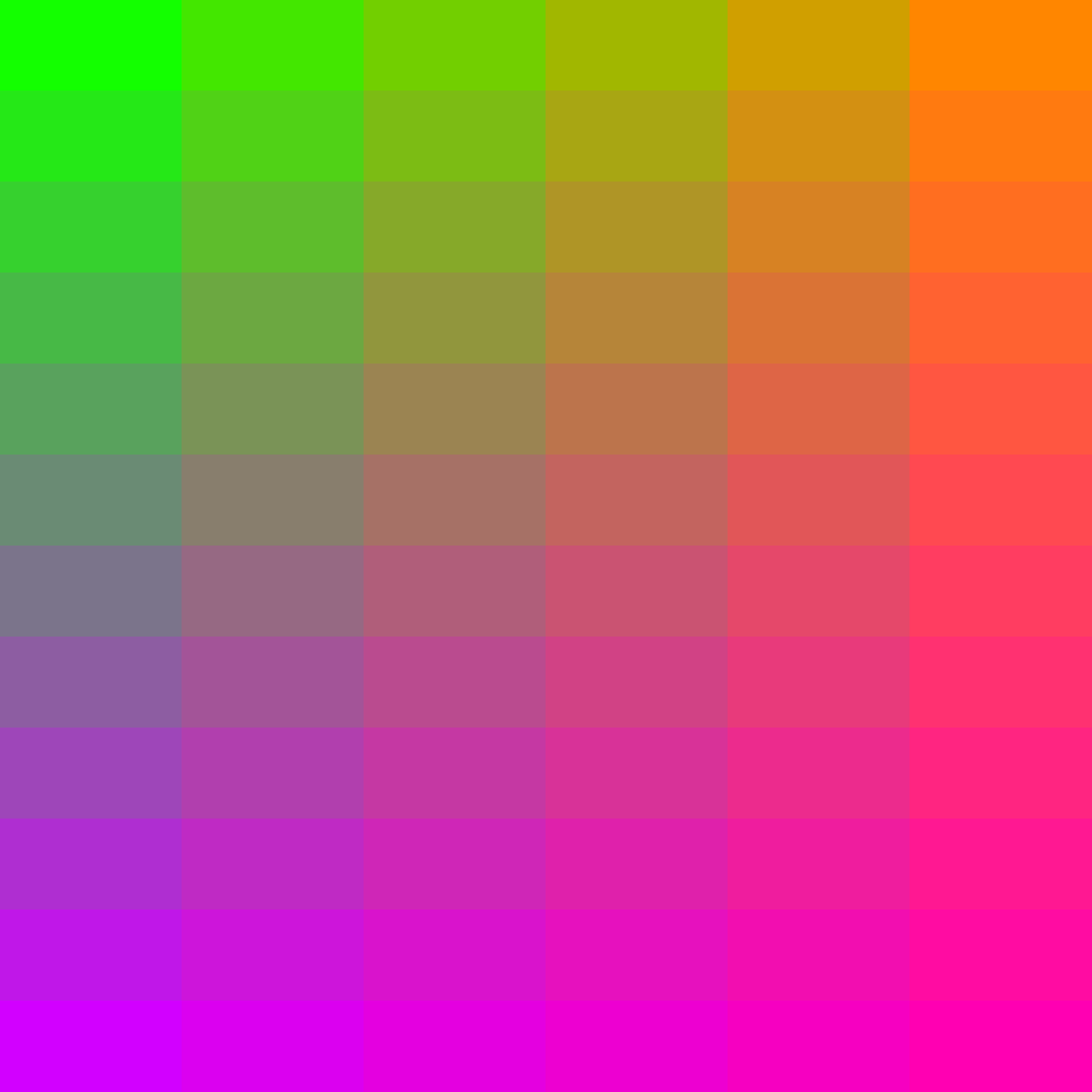 Art Blocks - Art Blocks v2 - Color Study #1741 - NFT # 16001741