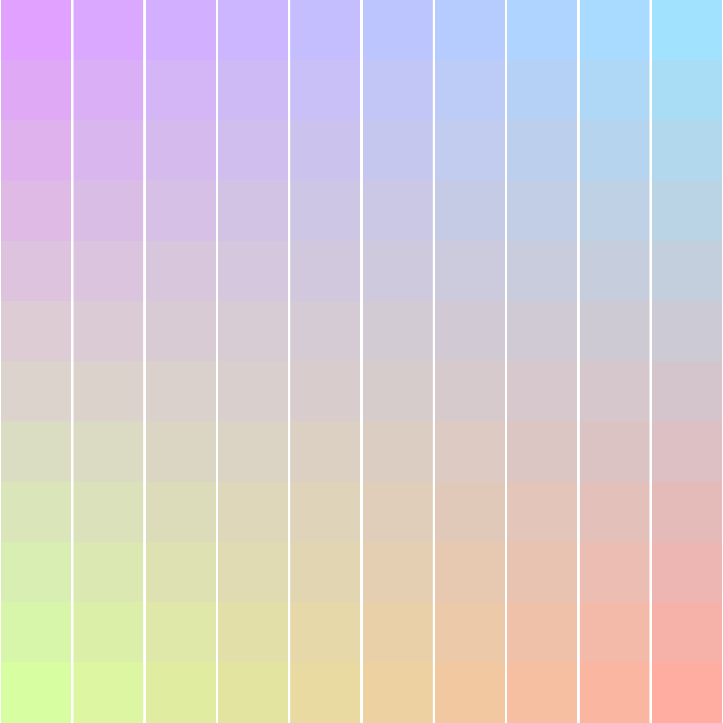 Art Blocks - Art Blocks v2 - Color Study #1744 - NFT # 16001744