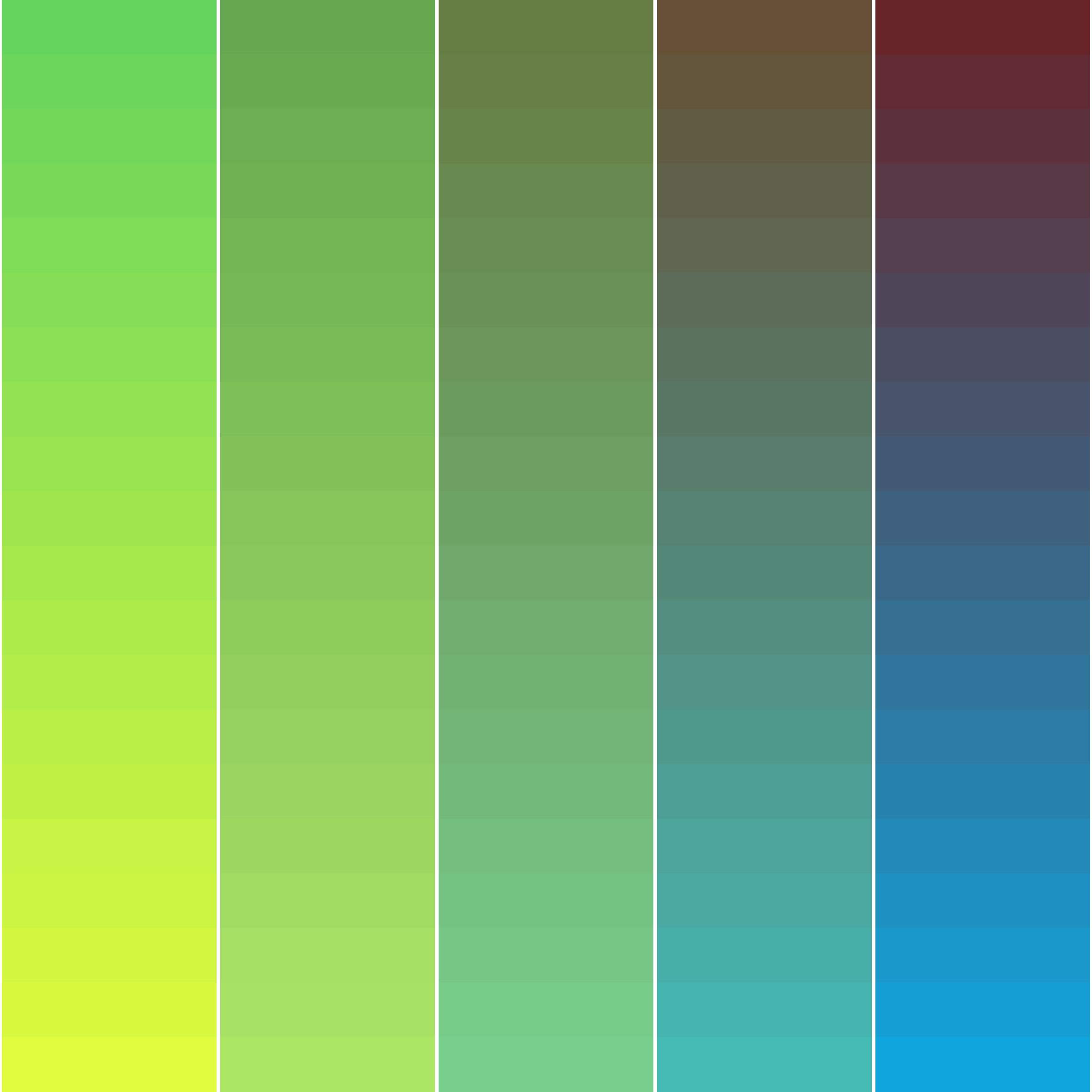 Art Blocks - Art Blocks v2 - Color Study #1747 - NFT # 16001747