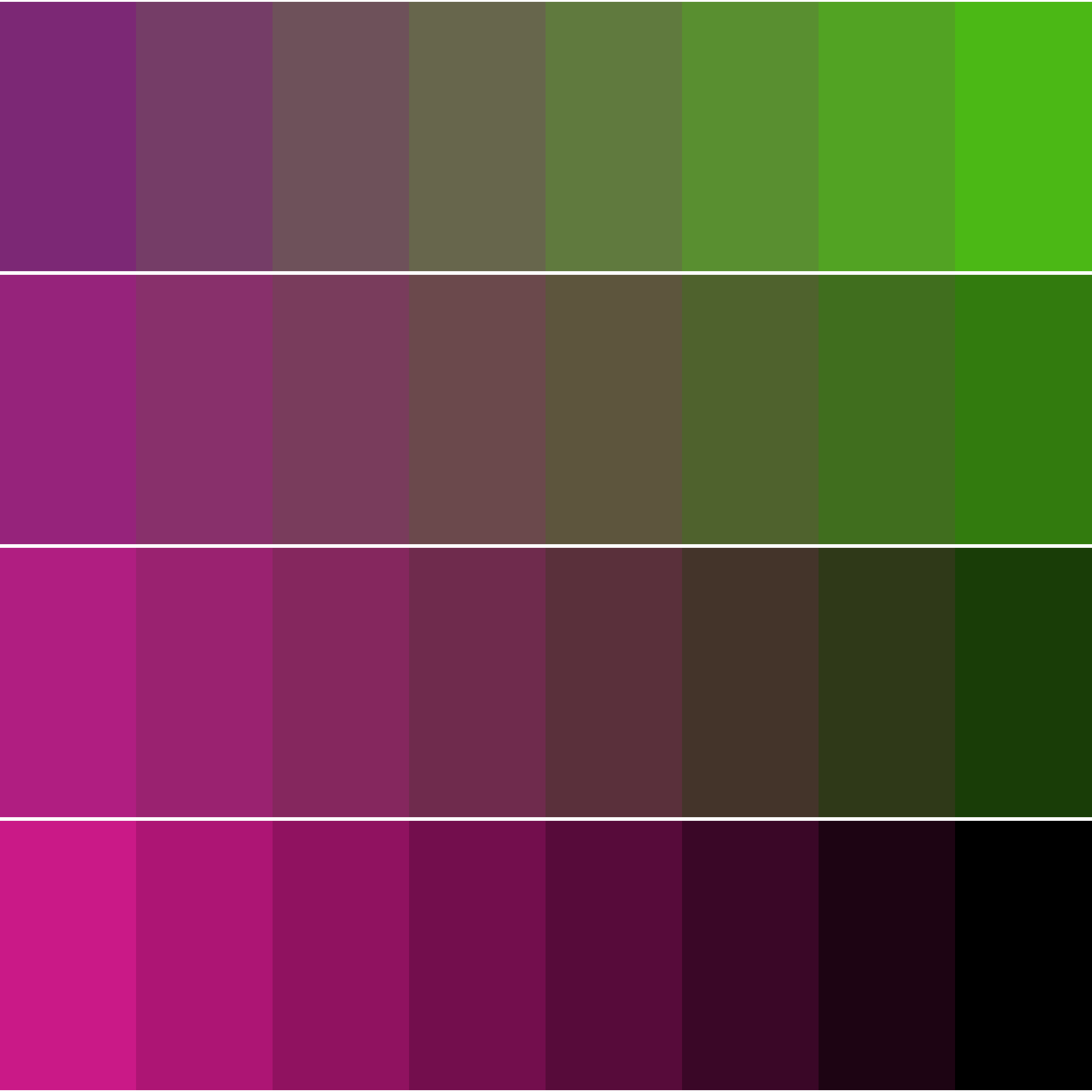 Art Blocks - Art Blocks v2 - Color Study #1762 - NFT # 16001762