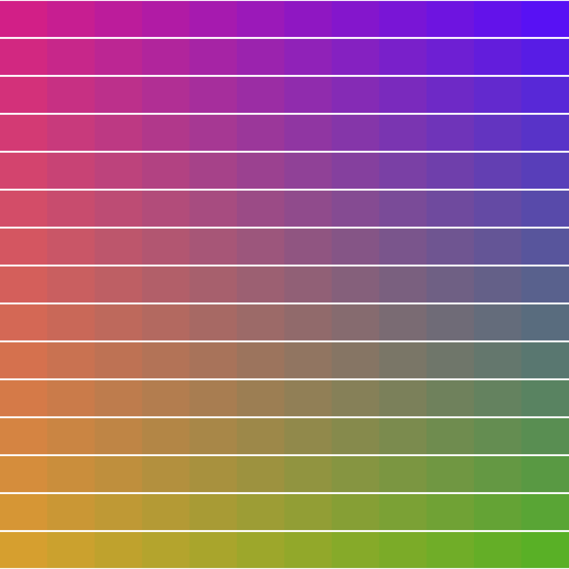 Art Blocks - Art Blocks v2 - Color Study #1764 - NFT # 16001764