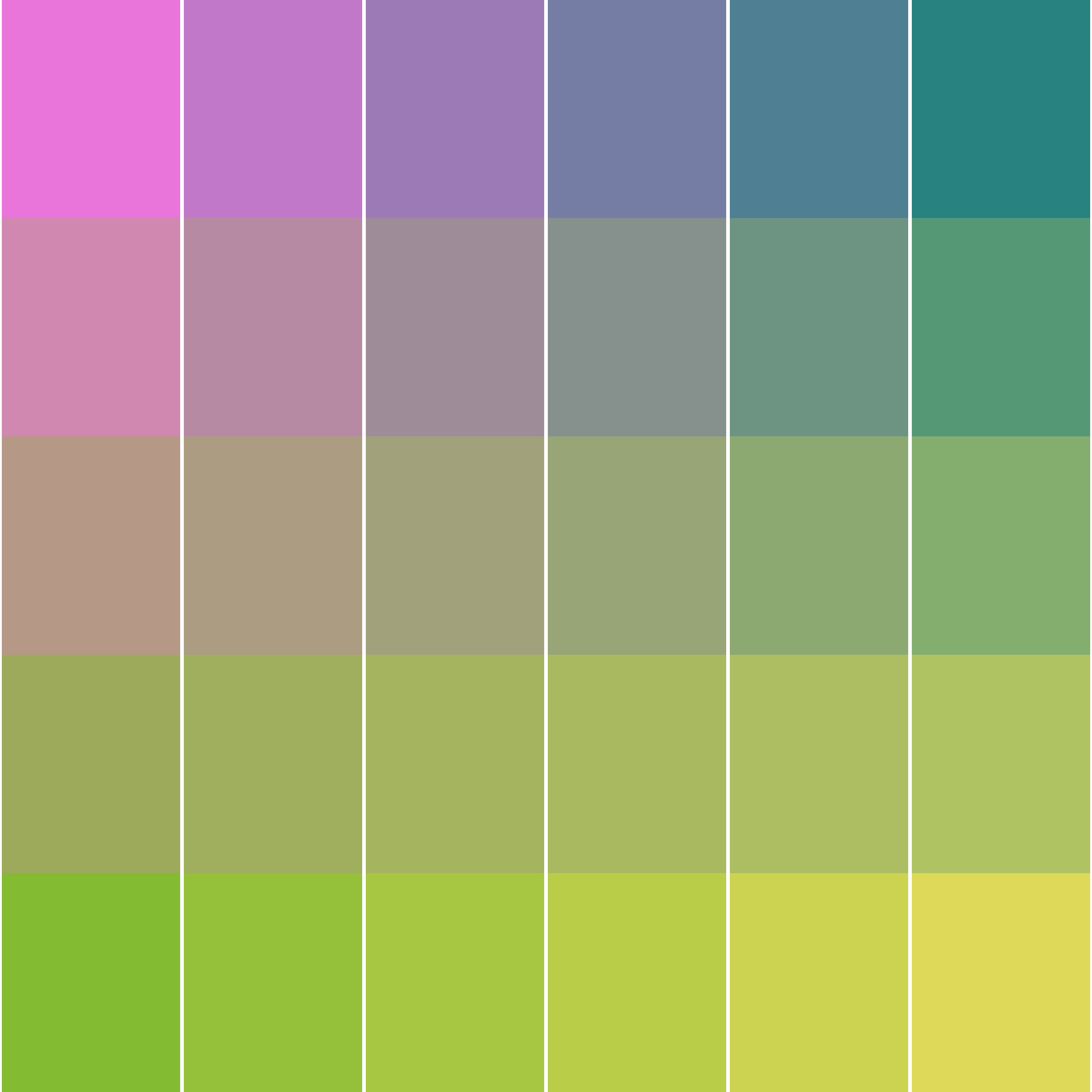 Art Blocks - Art Blocks v2 - Color Study #1776 - NFT # 16001776