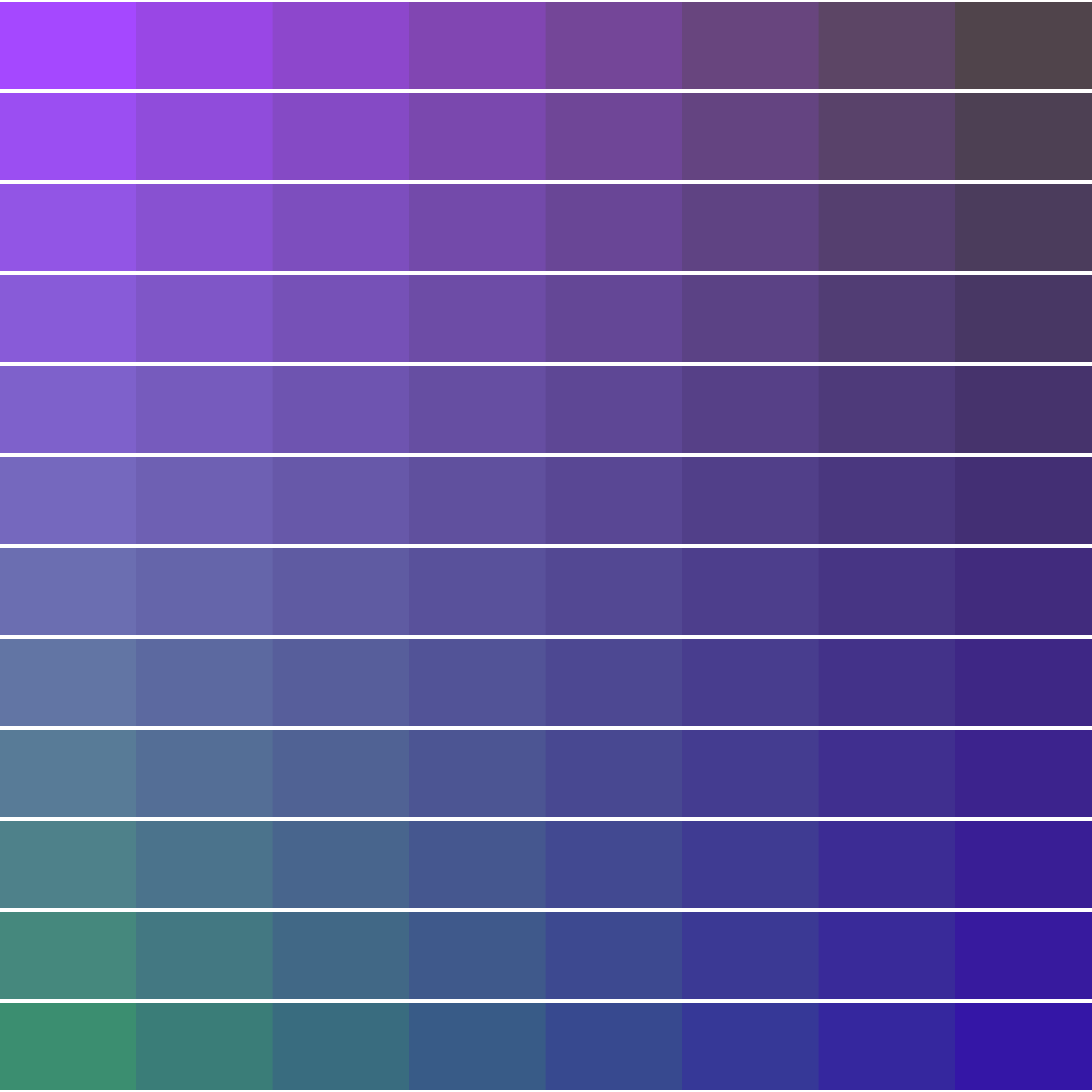 Art Blocks - Art Blocks v2 - Color Study #1781 - NFT # 16001781