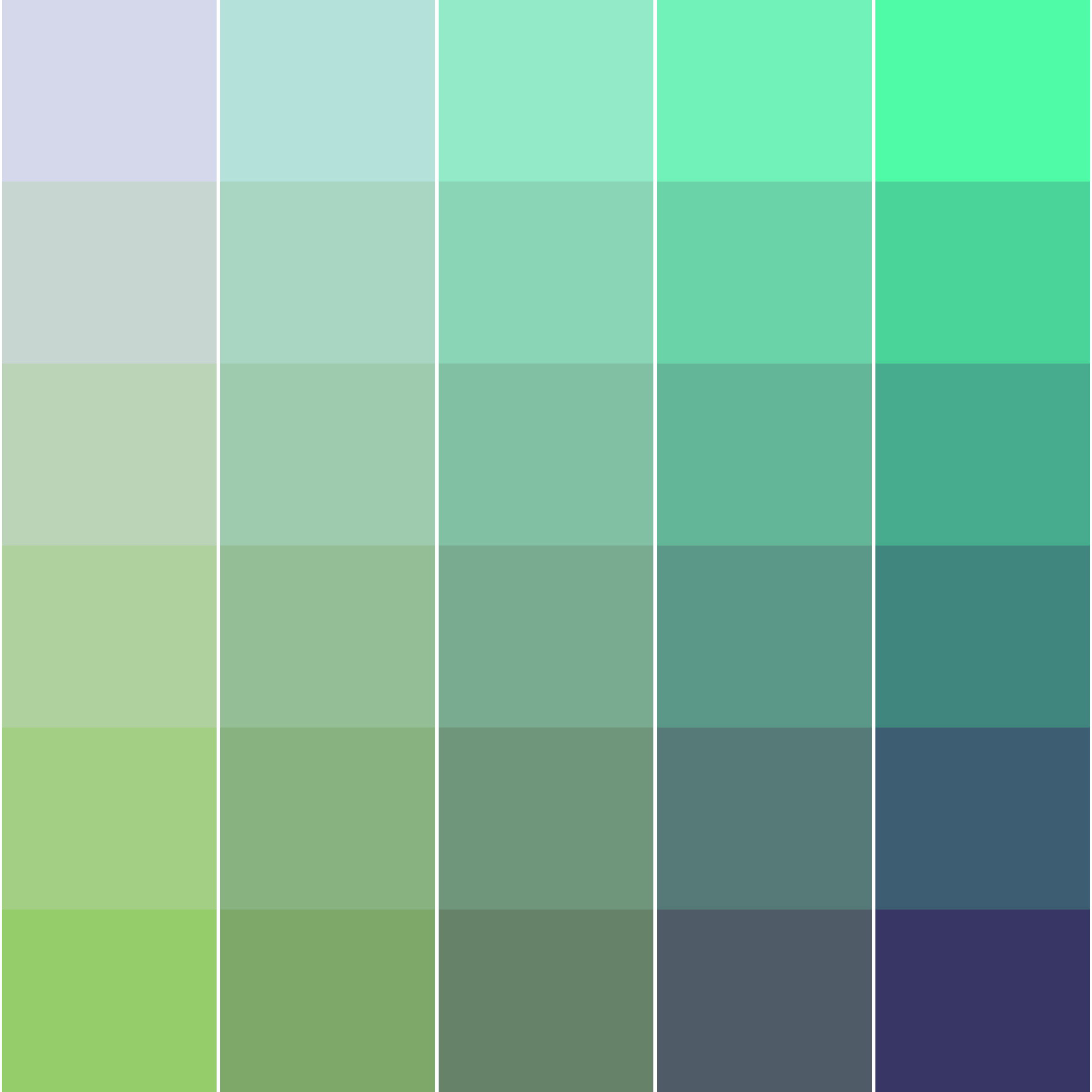 Art Blocks - Art Blocks v2 - Color Study #1792 - NFT # 16001792